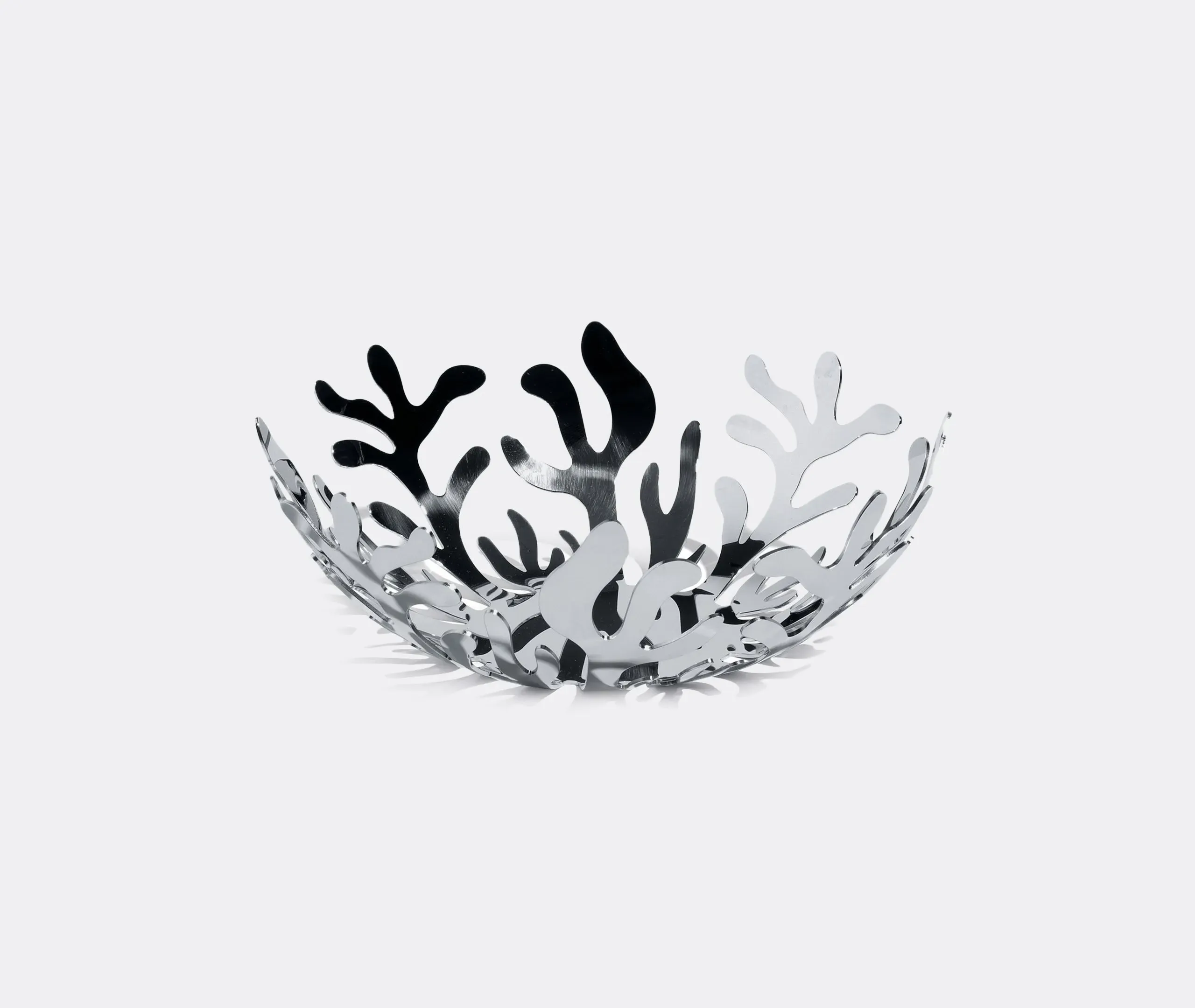 Small Fruit Holder with Ocean Design - Steel image