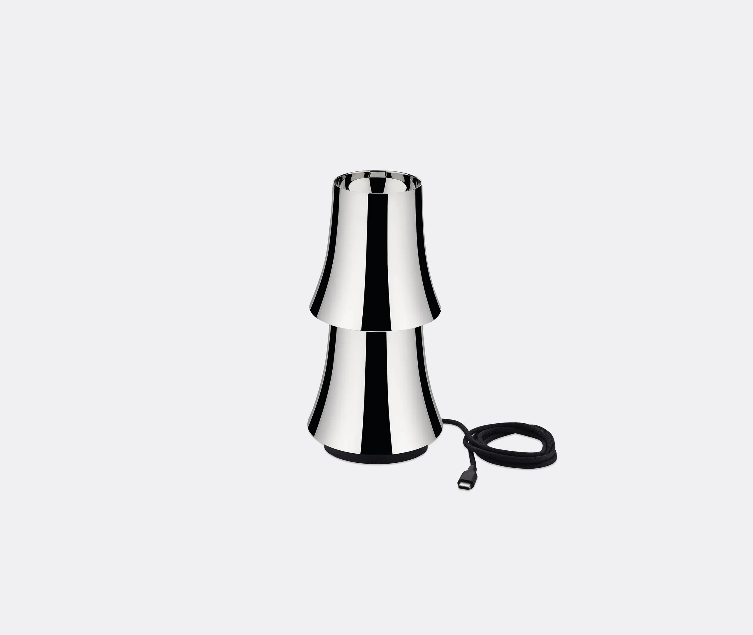 Table Lamp with Rotating Control - Steel
