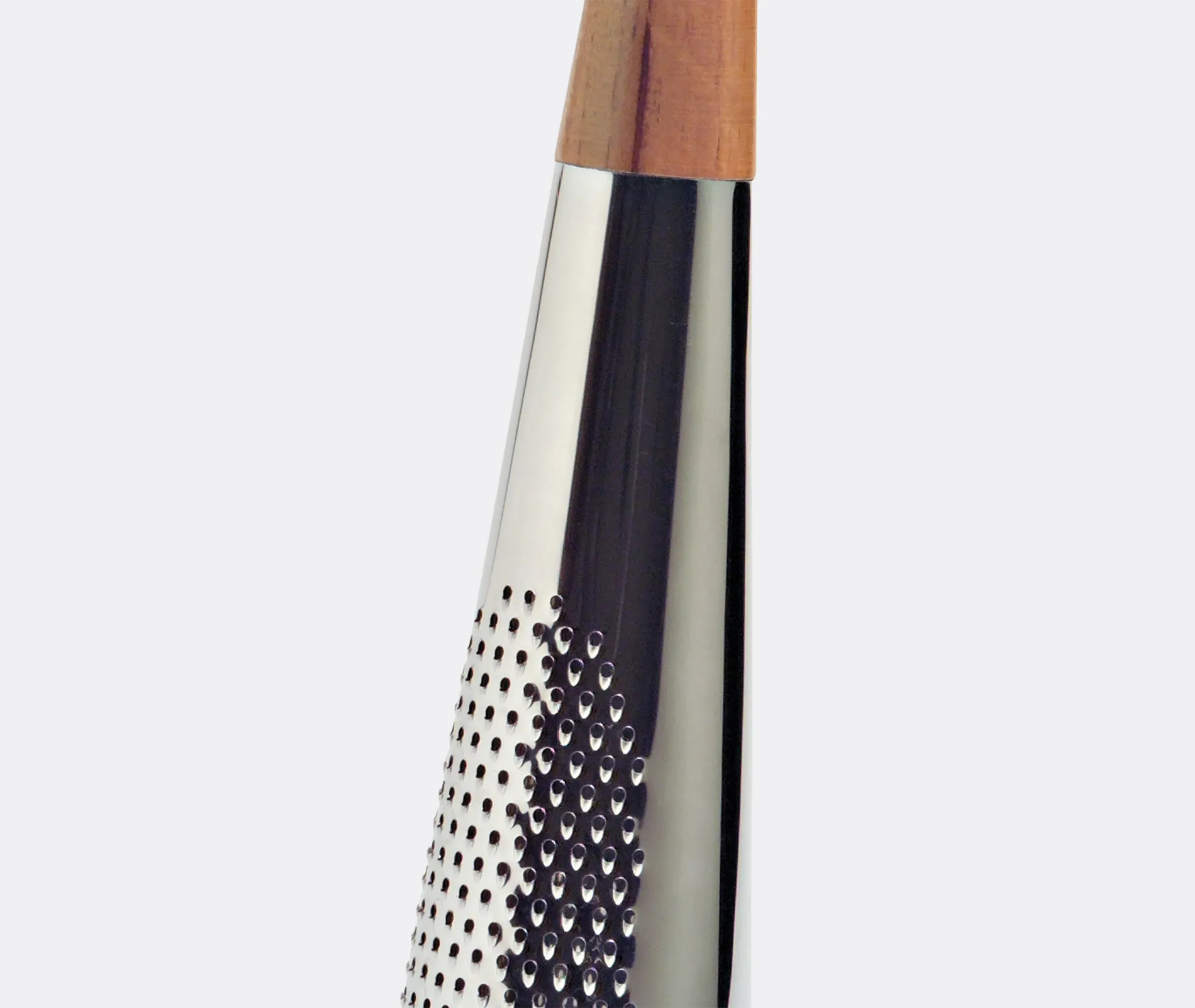 Todo by Richard Sapper Cone Grater - Steel, Wood alternate view