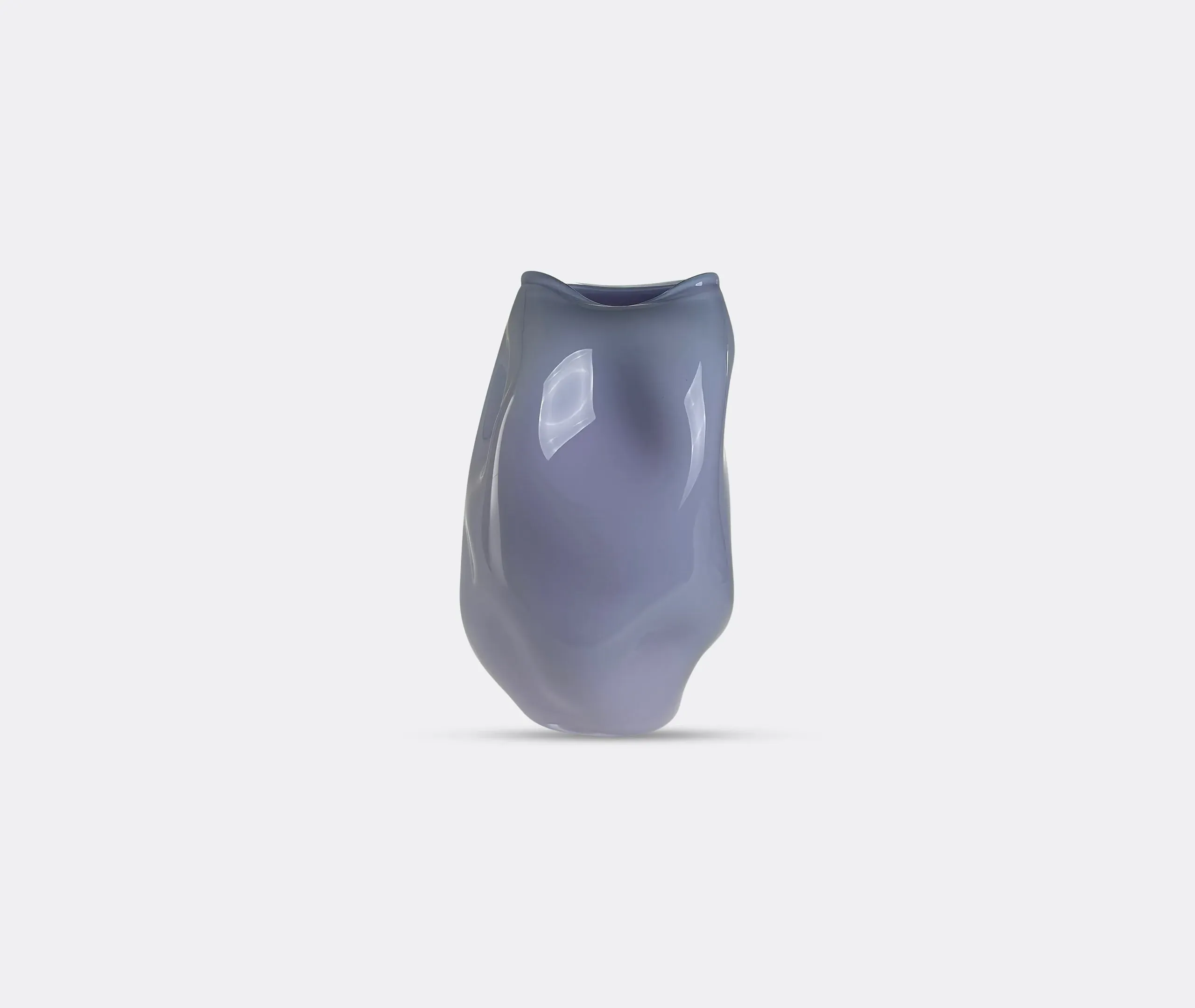 Meteorite Vase - Light Lavender, Glass