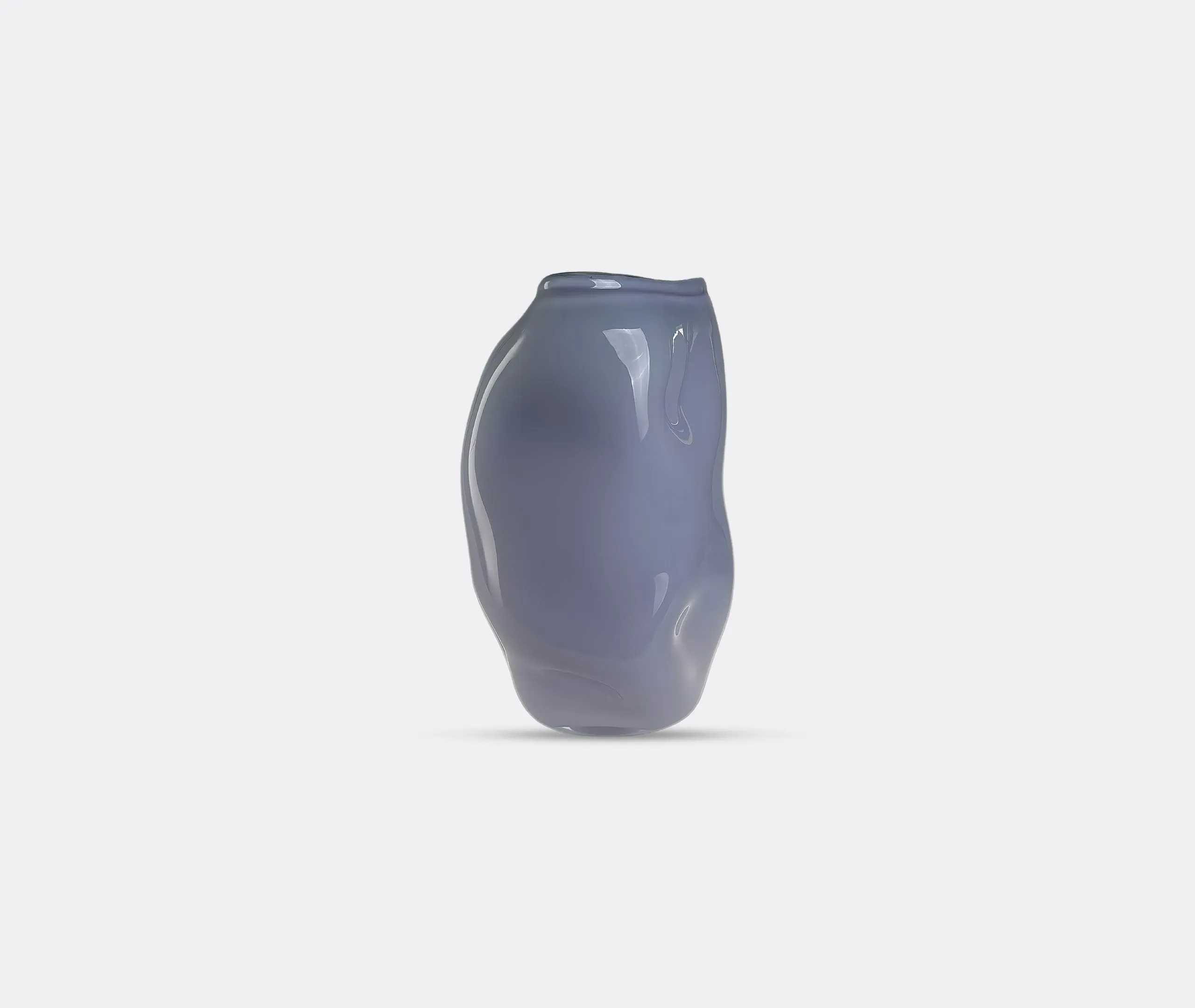 Meteorite Vase - Light Lavender, Glass