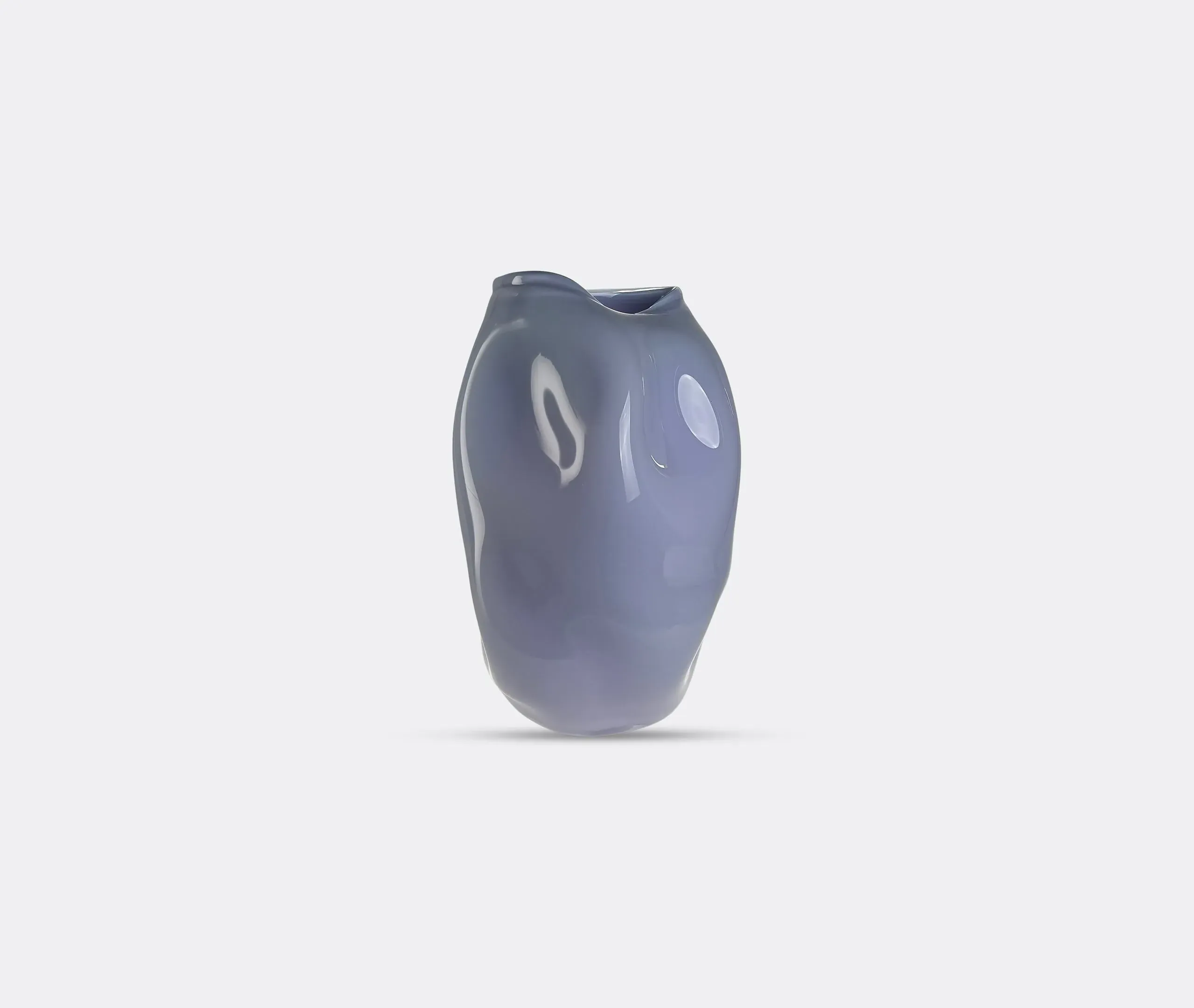 Meteorite Vase - Light Lavender, Glass