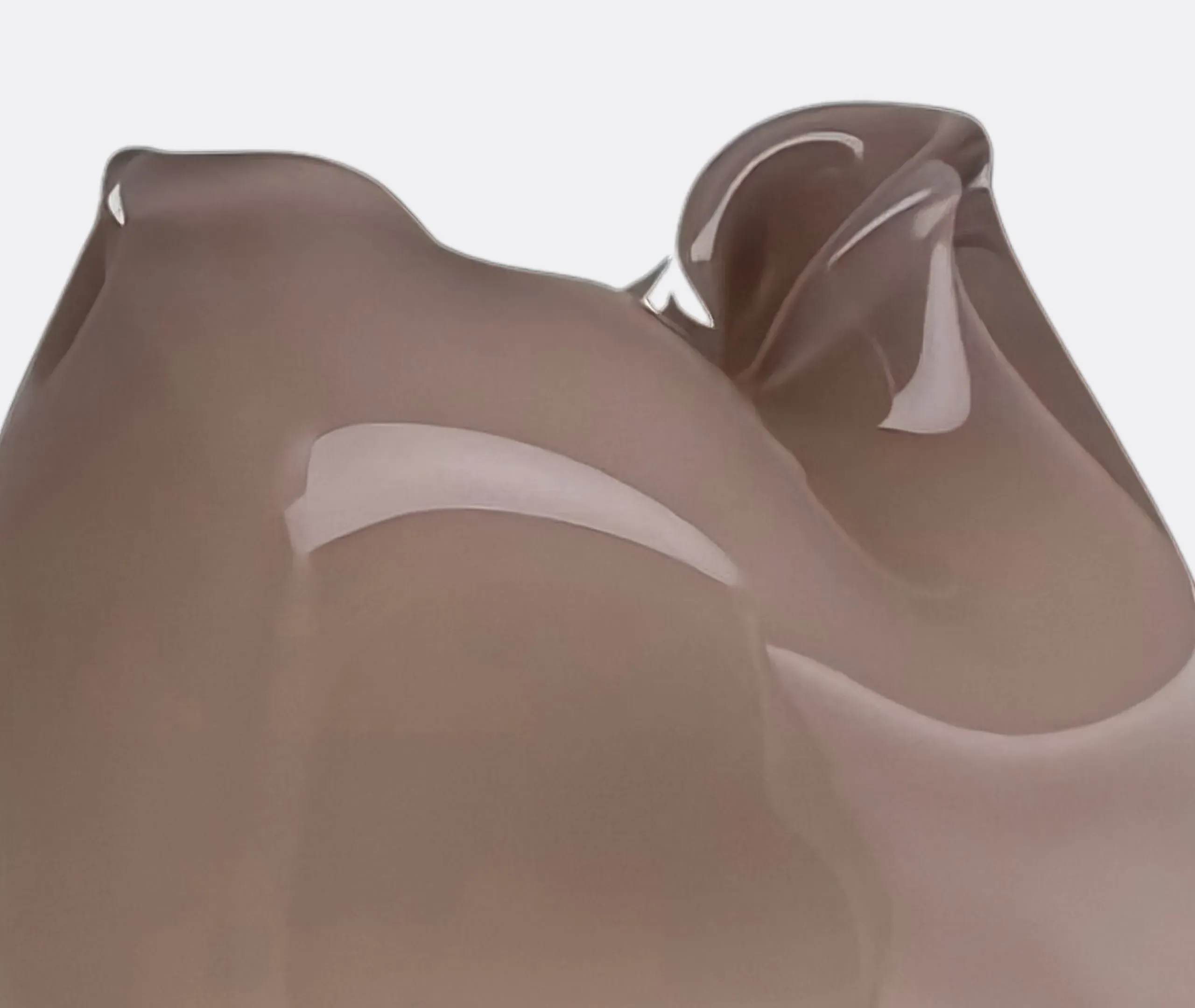 Meteorite Vase - Powder Violet, Glass