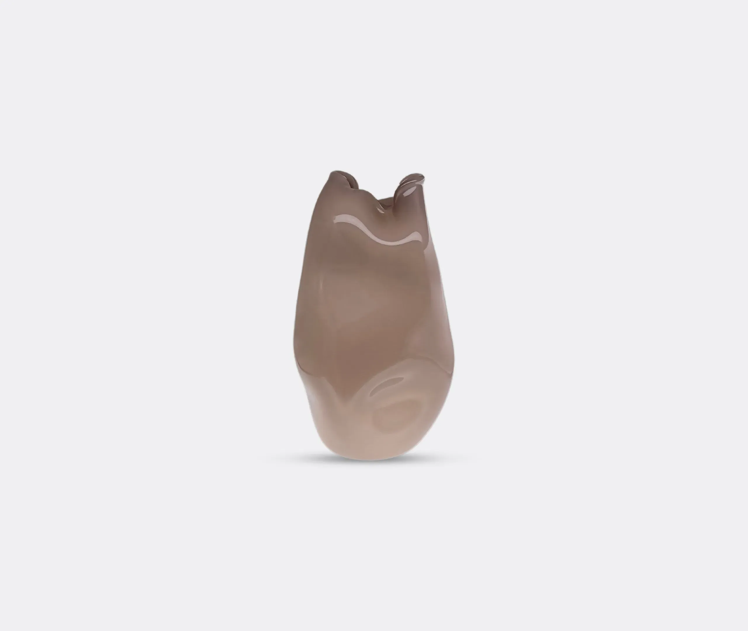 Meteorite Vase - Powder Violet, Glass