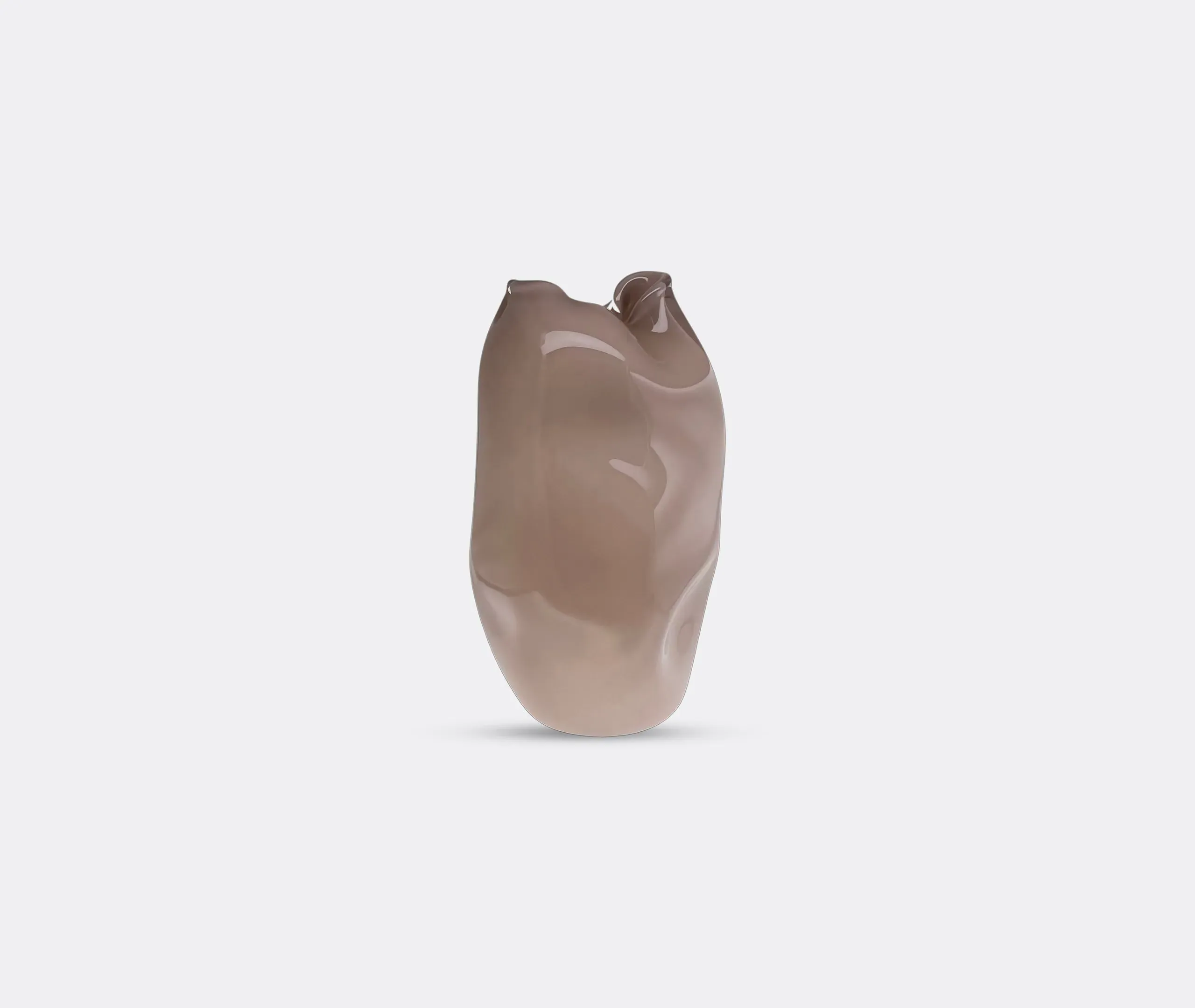 Meteorite Vase - Powder Violet, Glass image