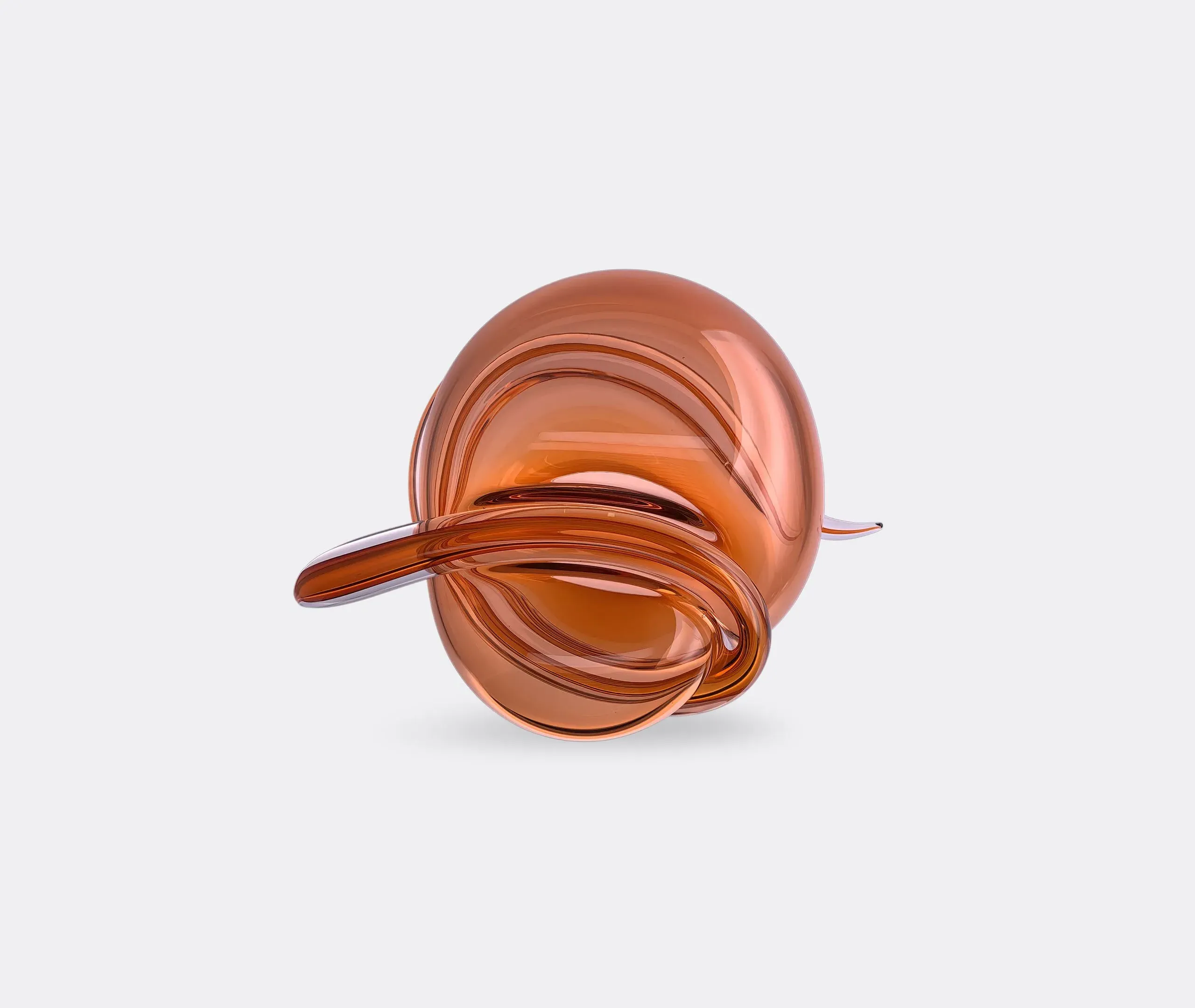 Tension Vase - Orange, Mouth-Blown Glass