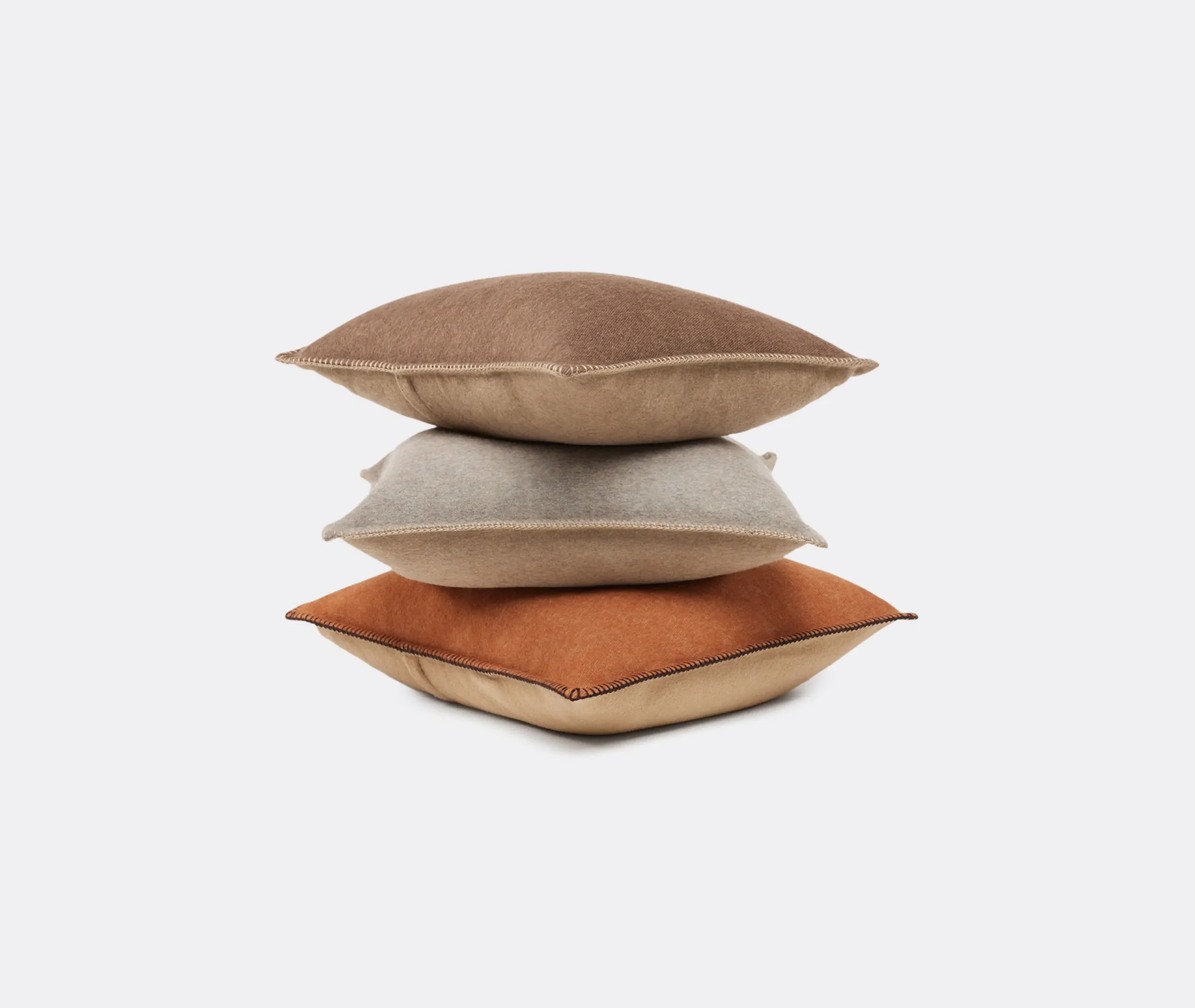 Square Cushion Double-Sided - Beige, Cashmere