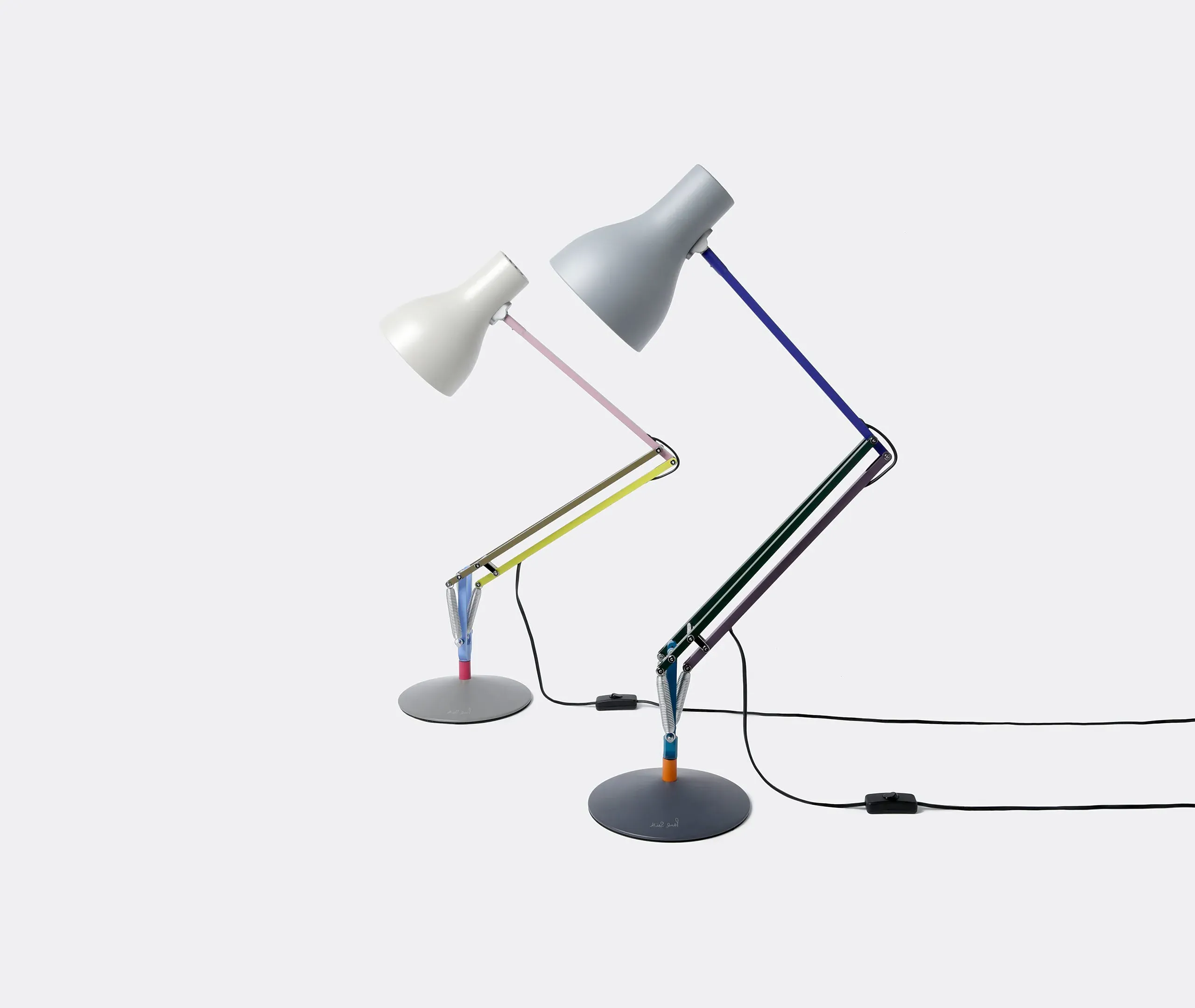 Desk Lamp with Adjustable Arm - Multicoloured