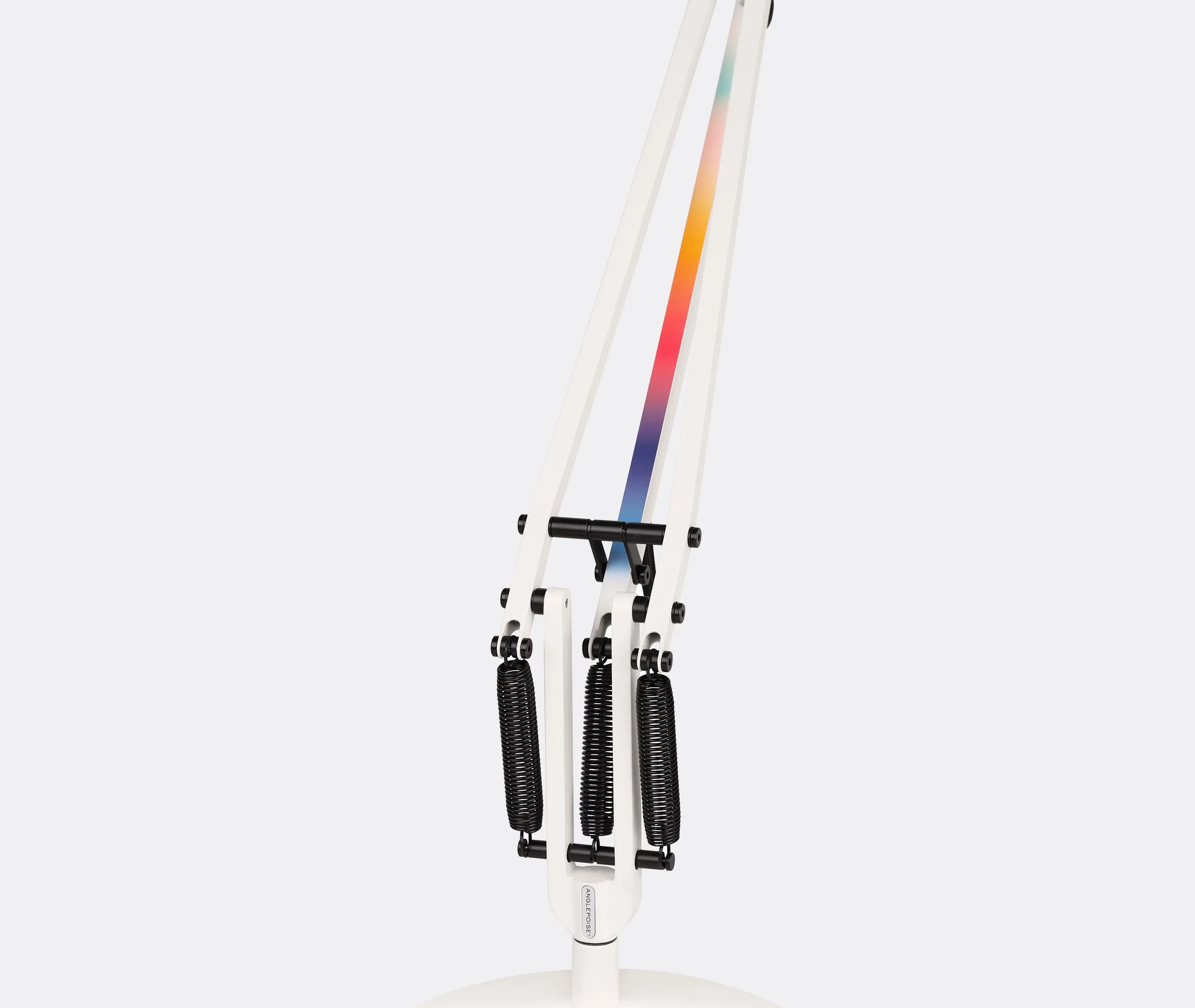 Desk Lamp with UK Plug - White, Aluminum