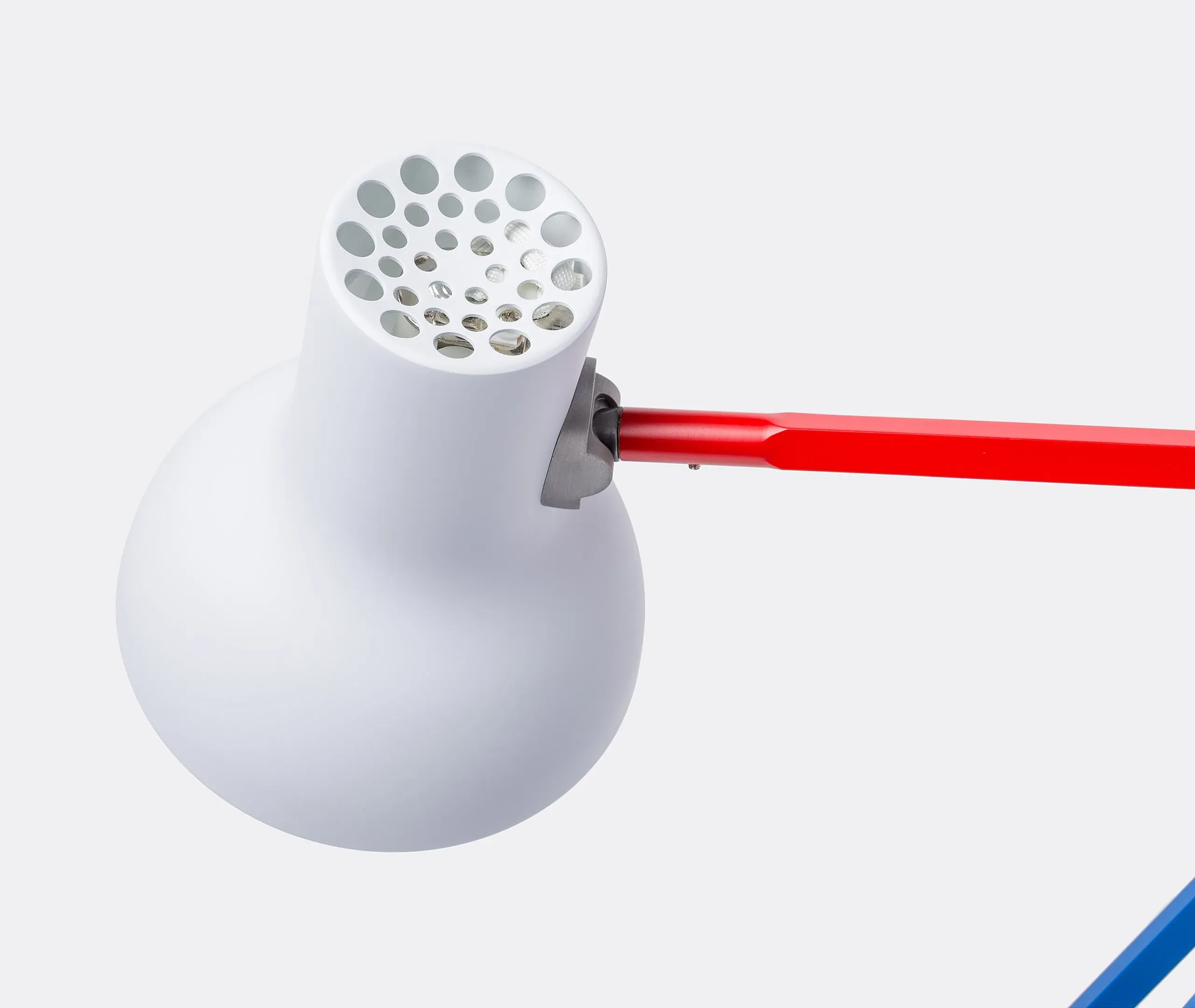 Mini Desk Lamp with Adjustable Arm - Multicoloured