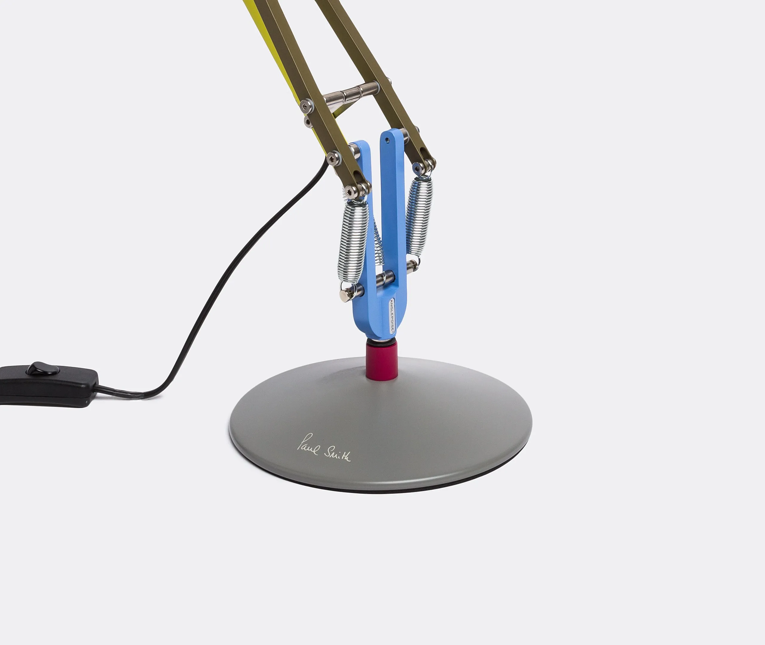 Mini Desk Lamp with Adjustable Arm - Multicoloured