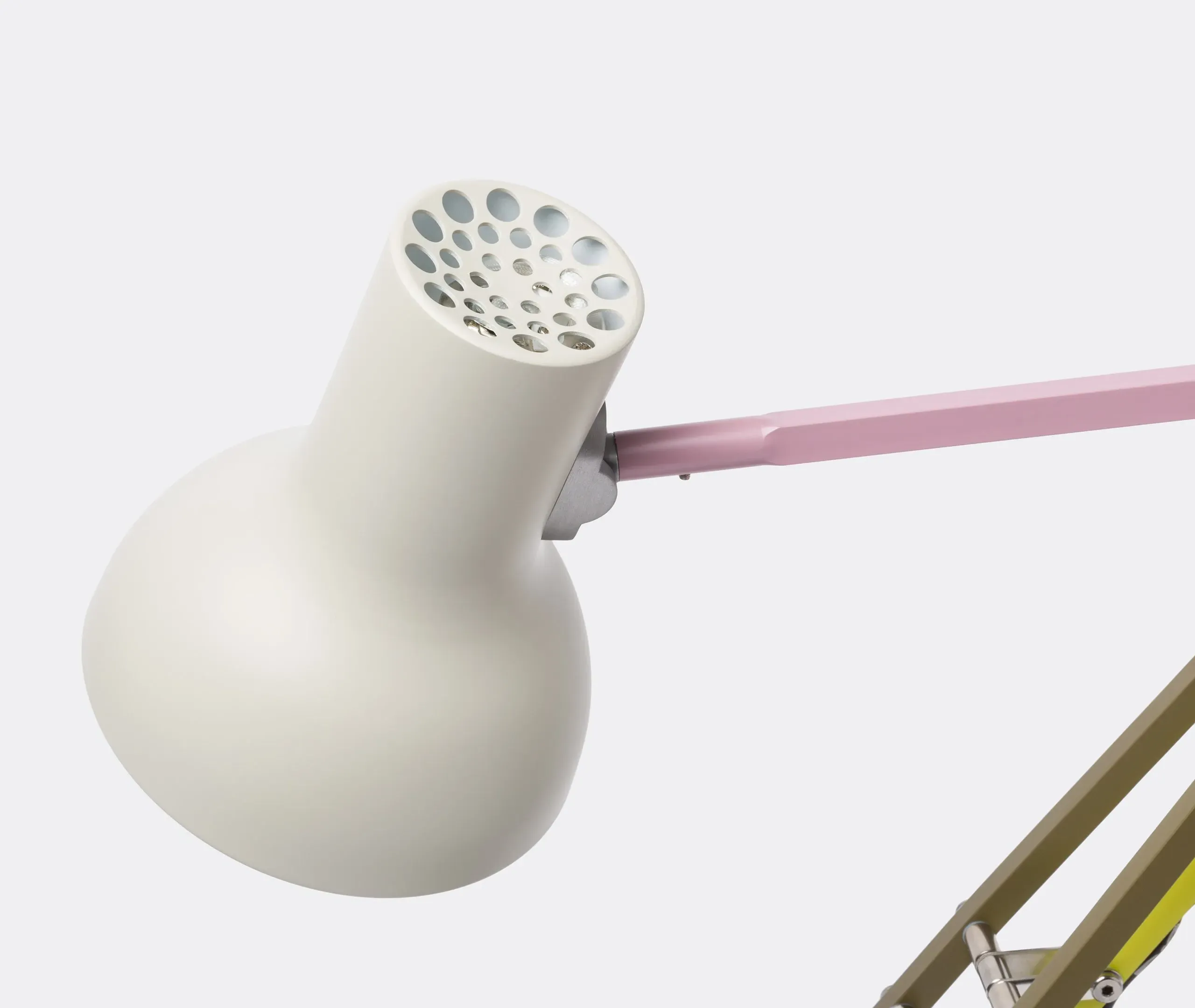 Mini Desk Lamp with Adjustable Arm - Multicoloured