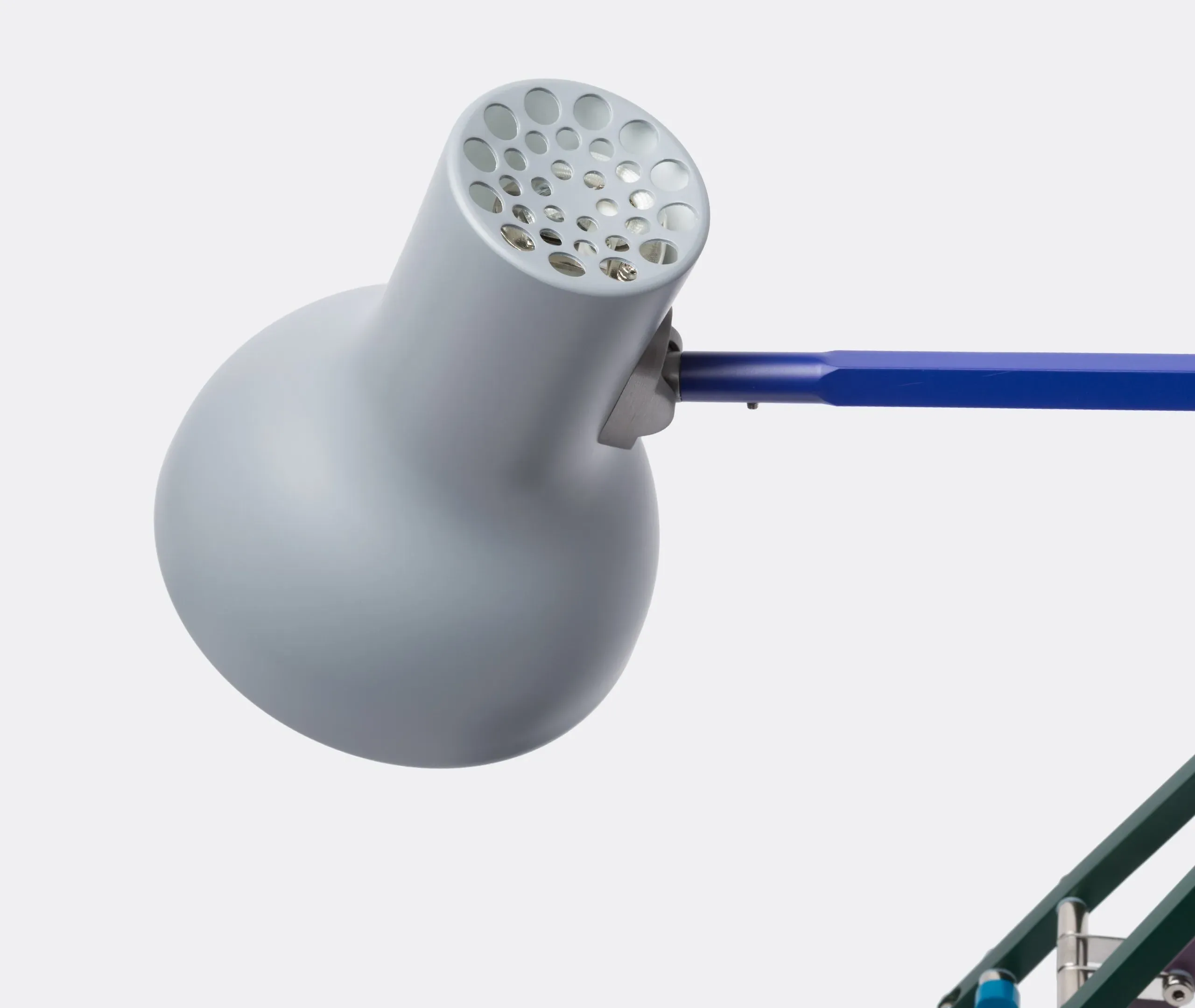 Mini Desk Lamp with Adjustable Arm - Multicoloured