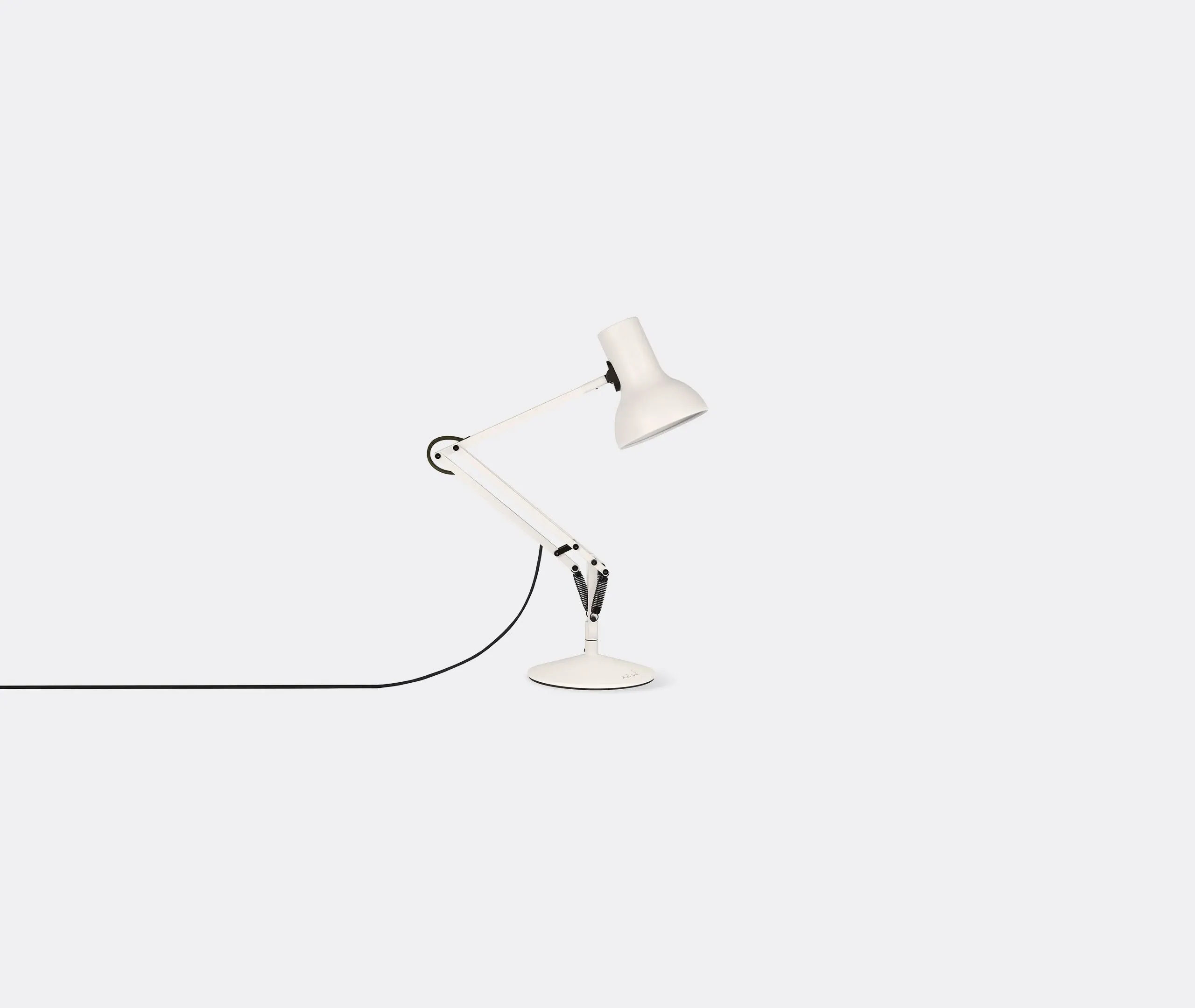 Mini Desk Lamp with EU Plug - White, Aluminum image