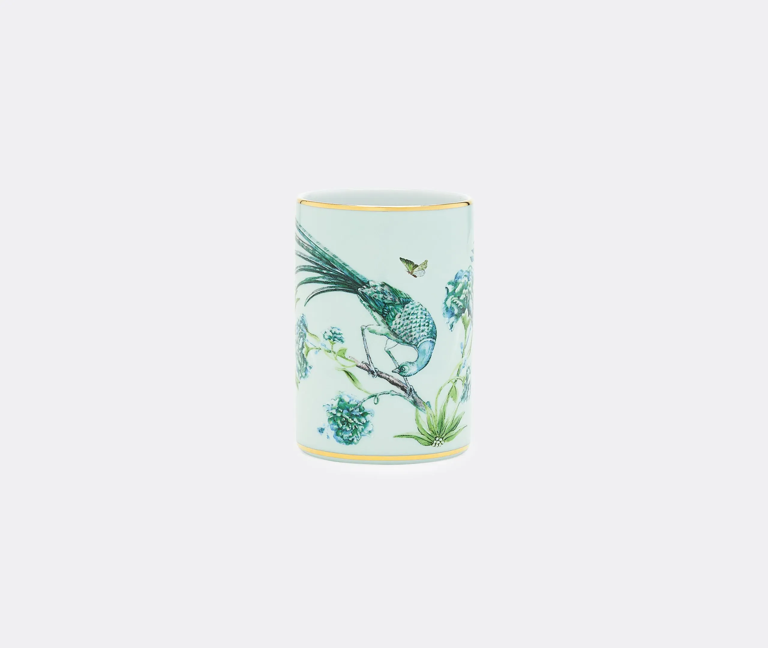 Botanical Mug - Green, Porcelain