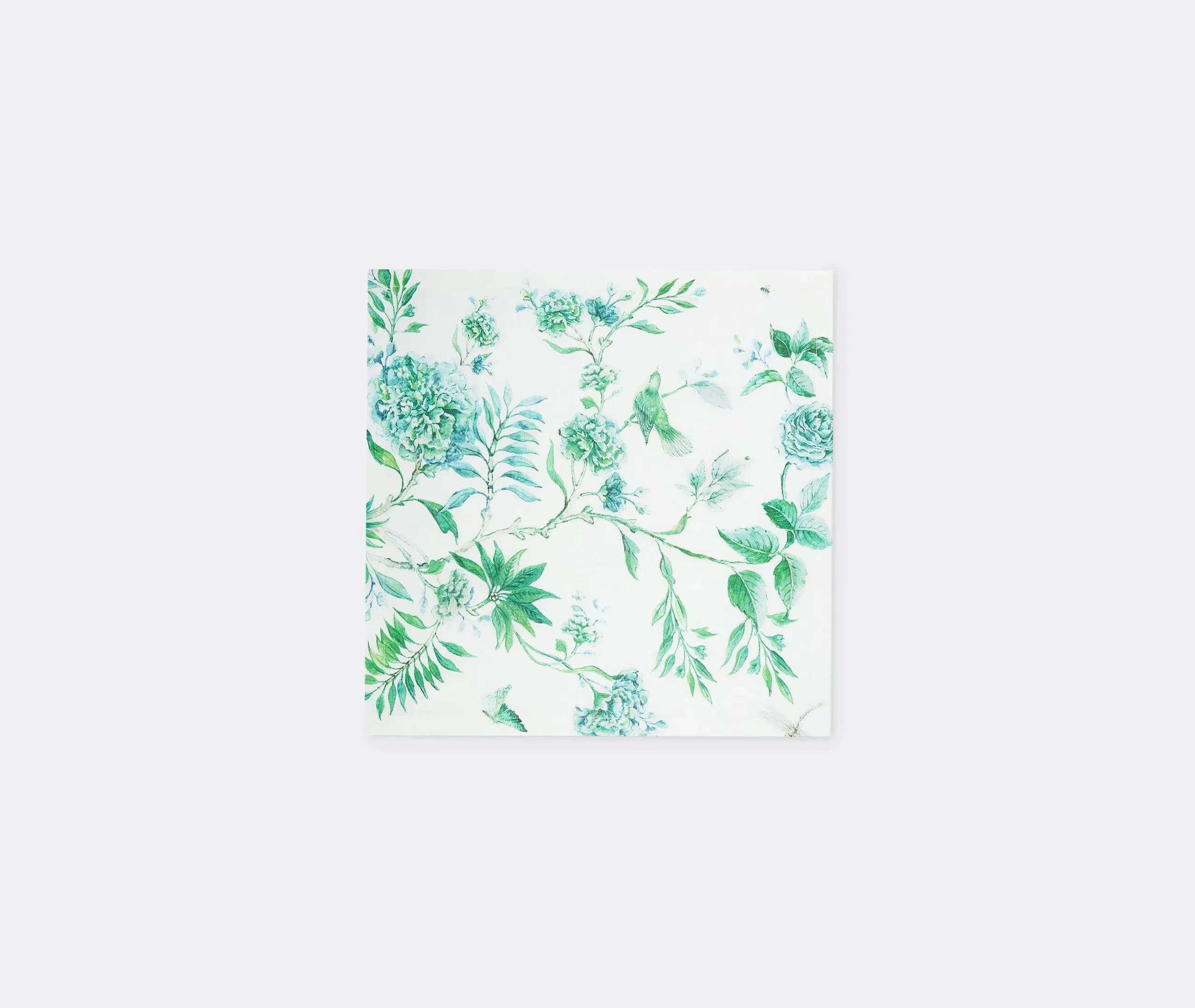 Napkin Set of Two - Green, Linen