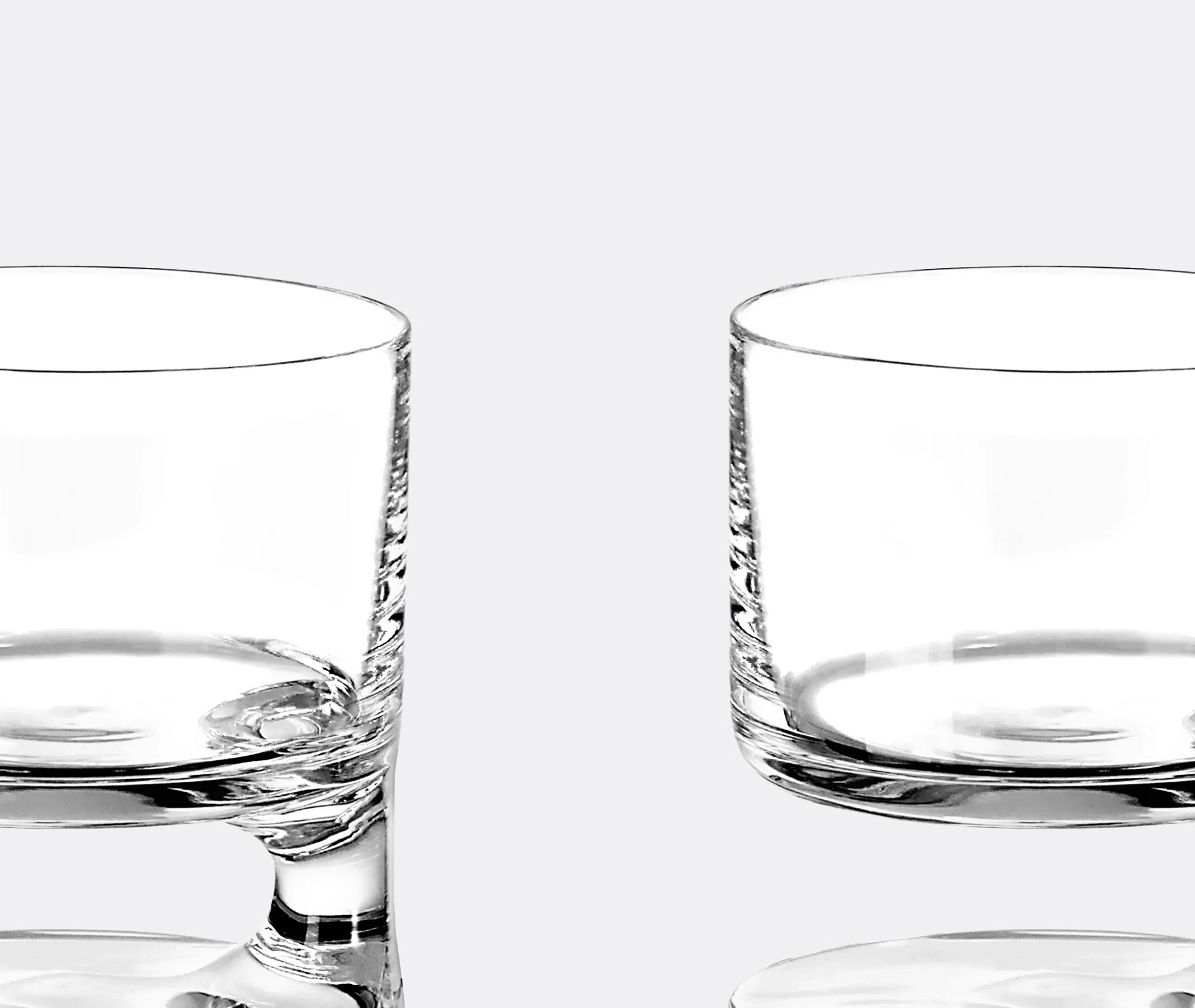 Arnolfo di Cambio Smoke Old Fashioned Tumbler Glasses, Set of Two - Clear Crystal alternate view