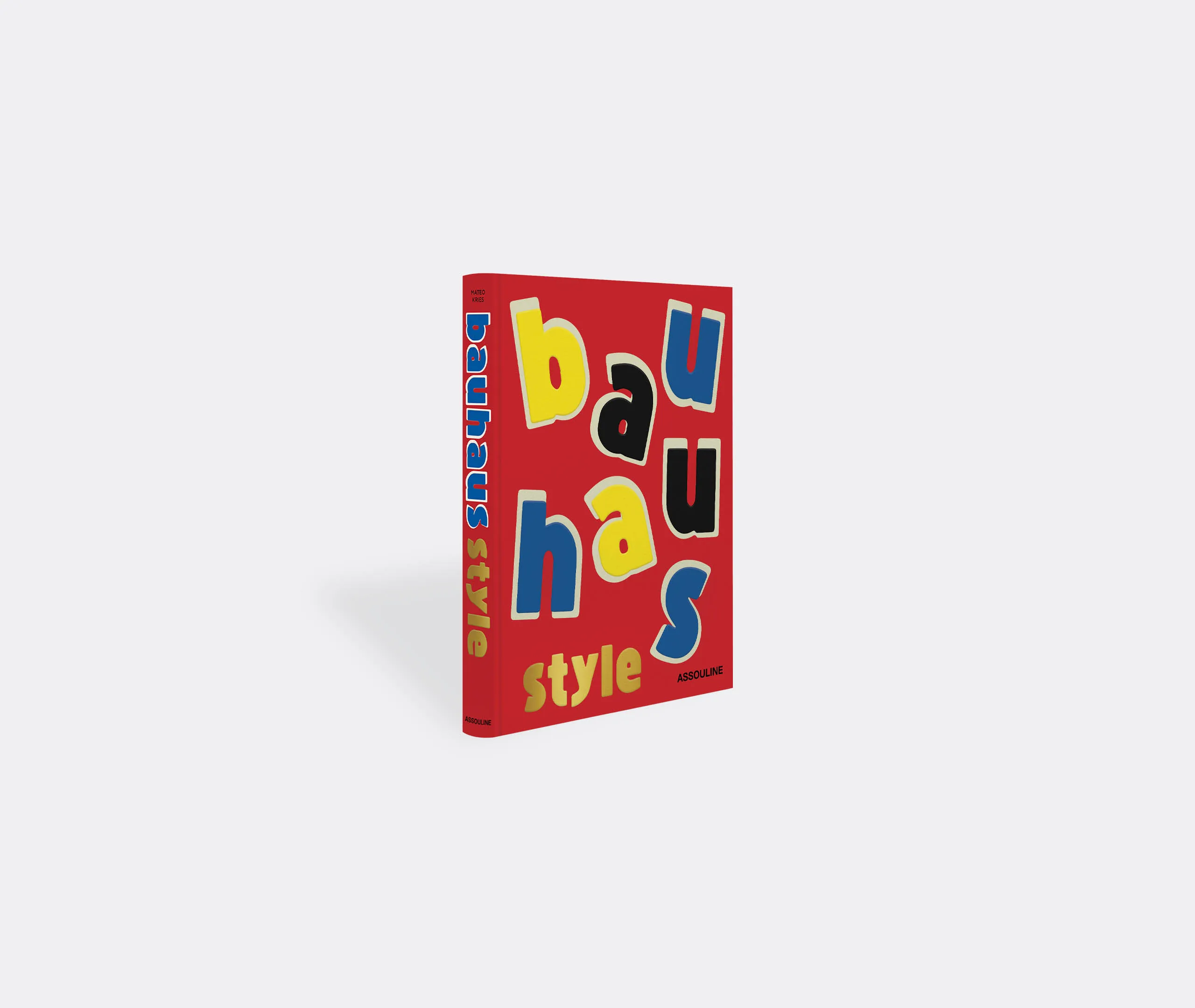 Bauhaus Style Hardcover Book - Red alternate view
