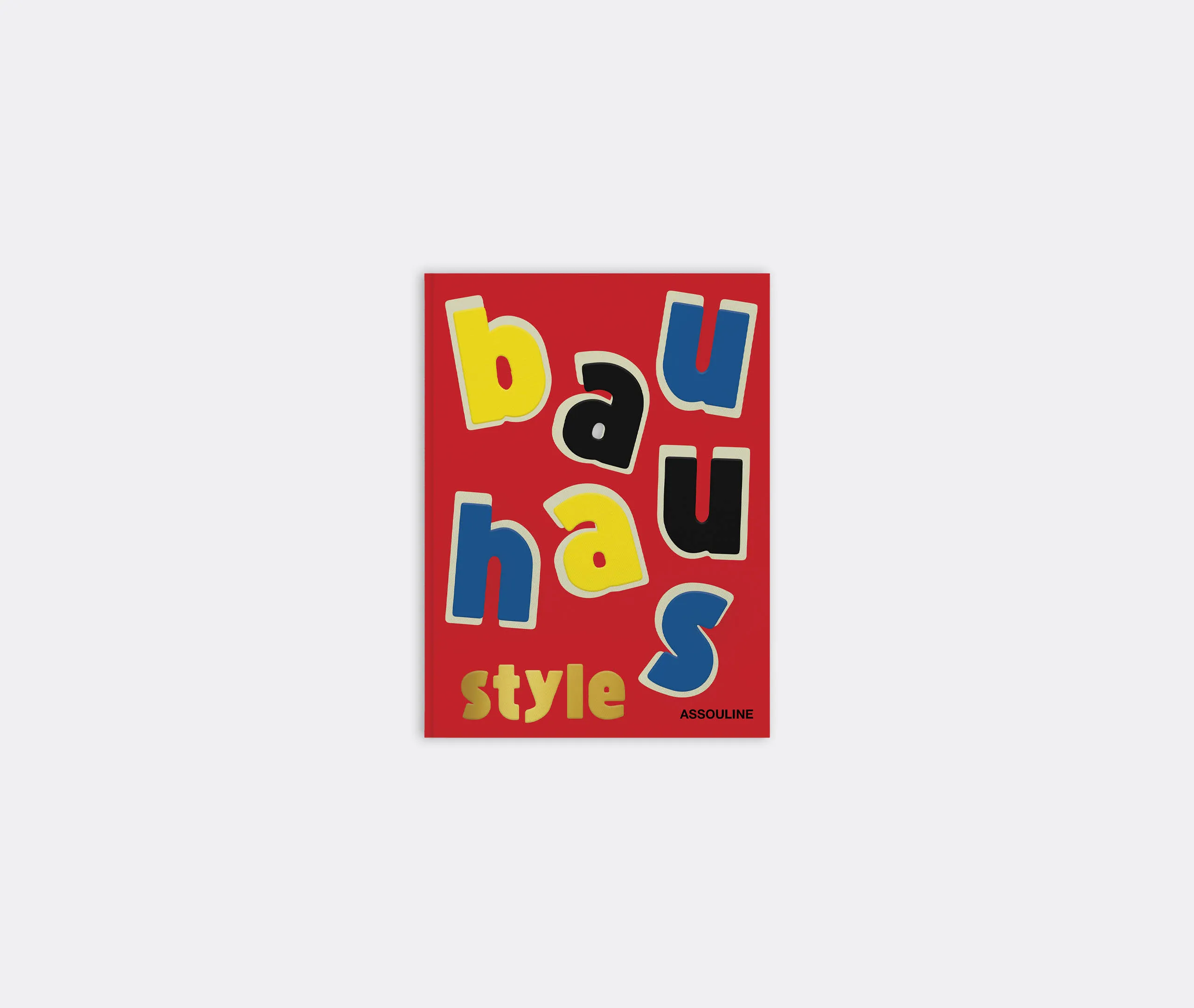 Bauhaus Style Hardcover Book - Red product