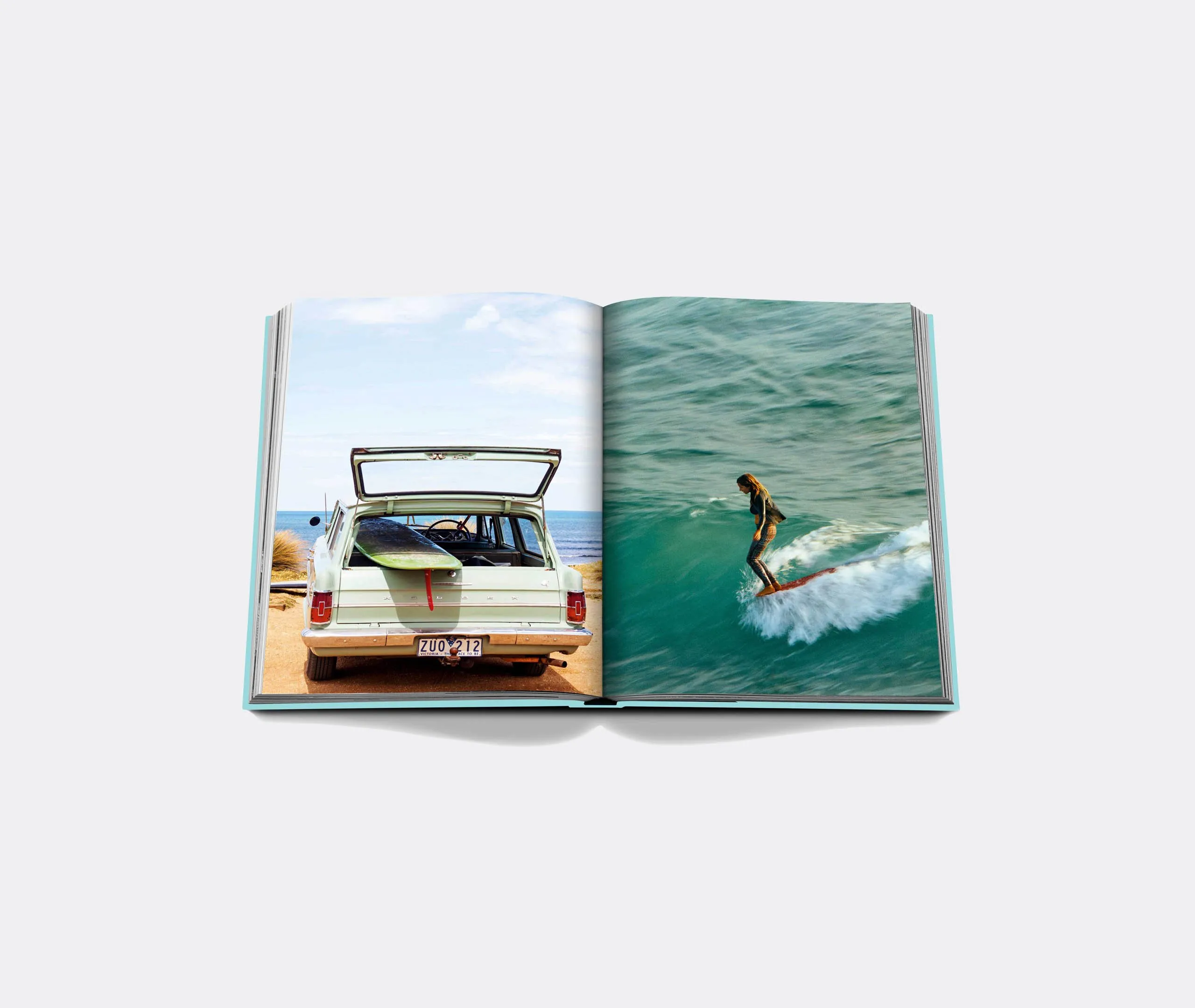 Byron Bay Coffee Table Book - Turquoise