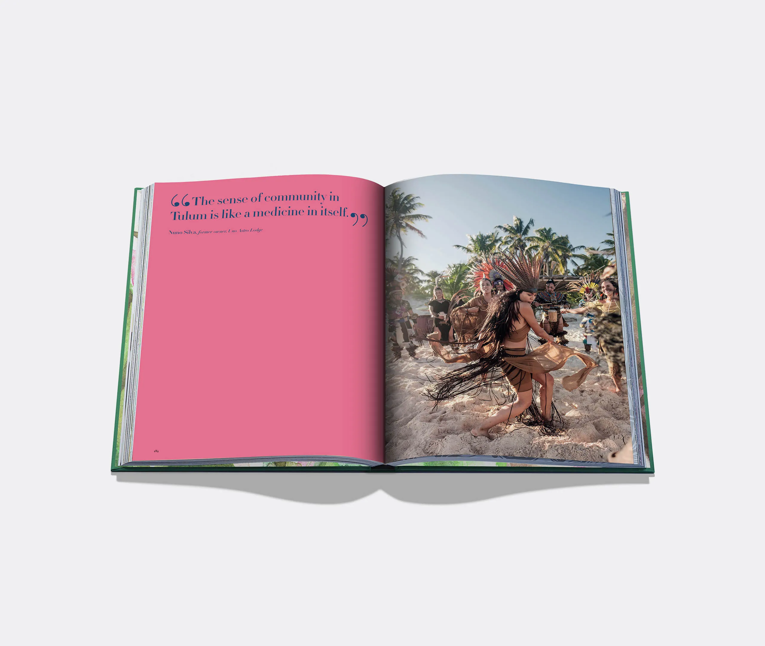 Tulum Gypset Hardcover Book - Multicolour alternate view