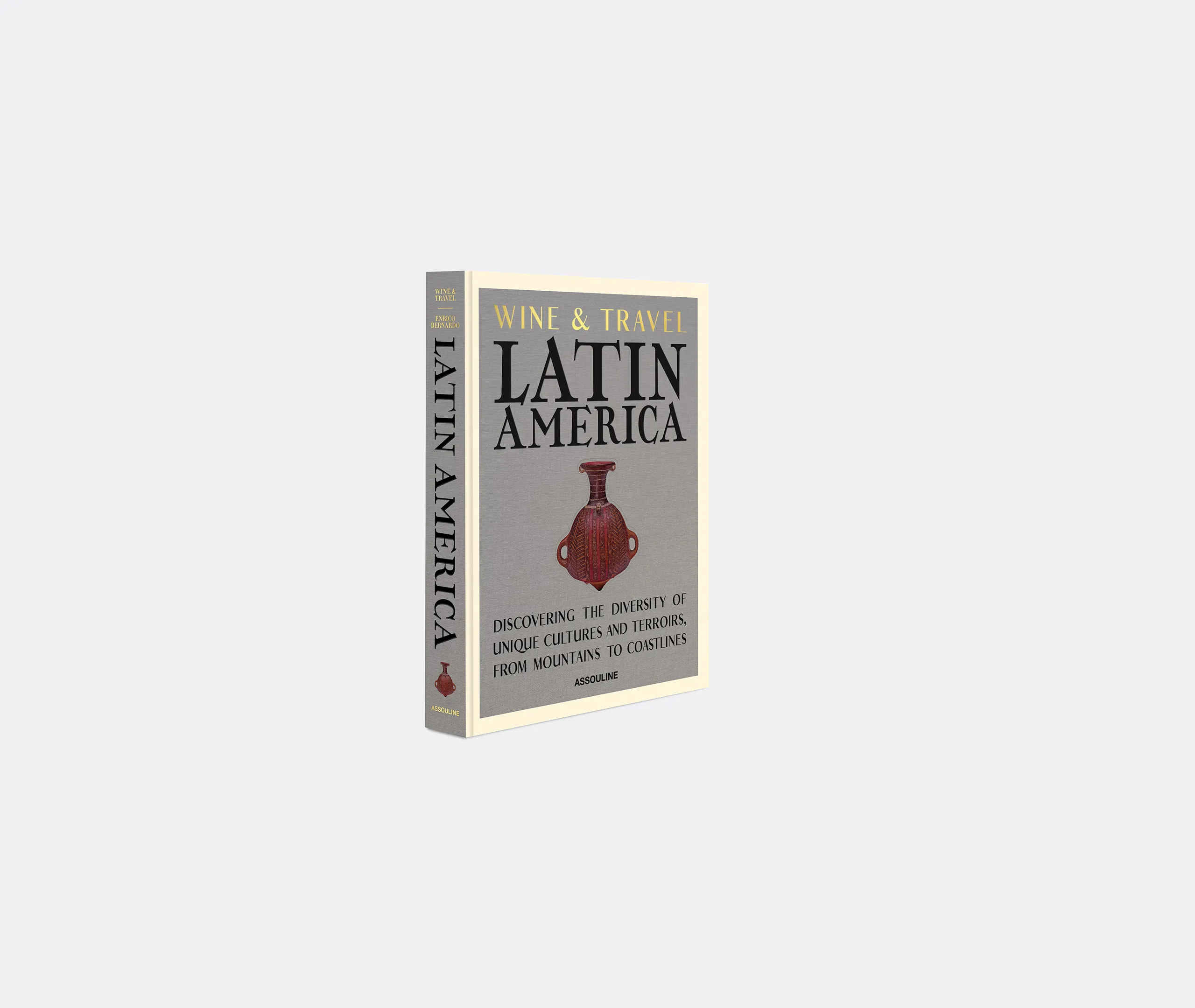 Wine & Travel Latin America Hardcover Book - Multicolour, Linen alternate view