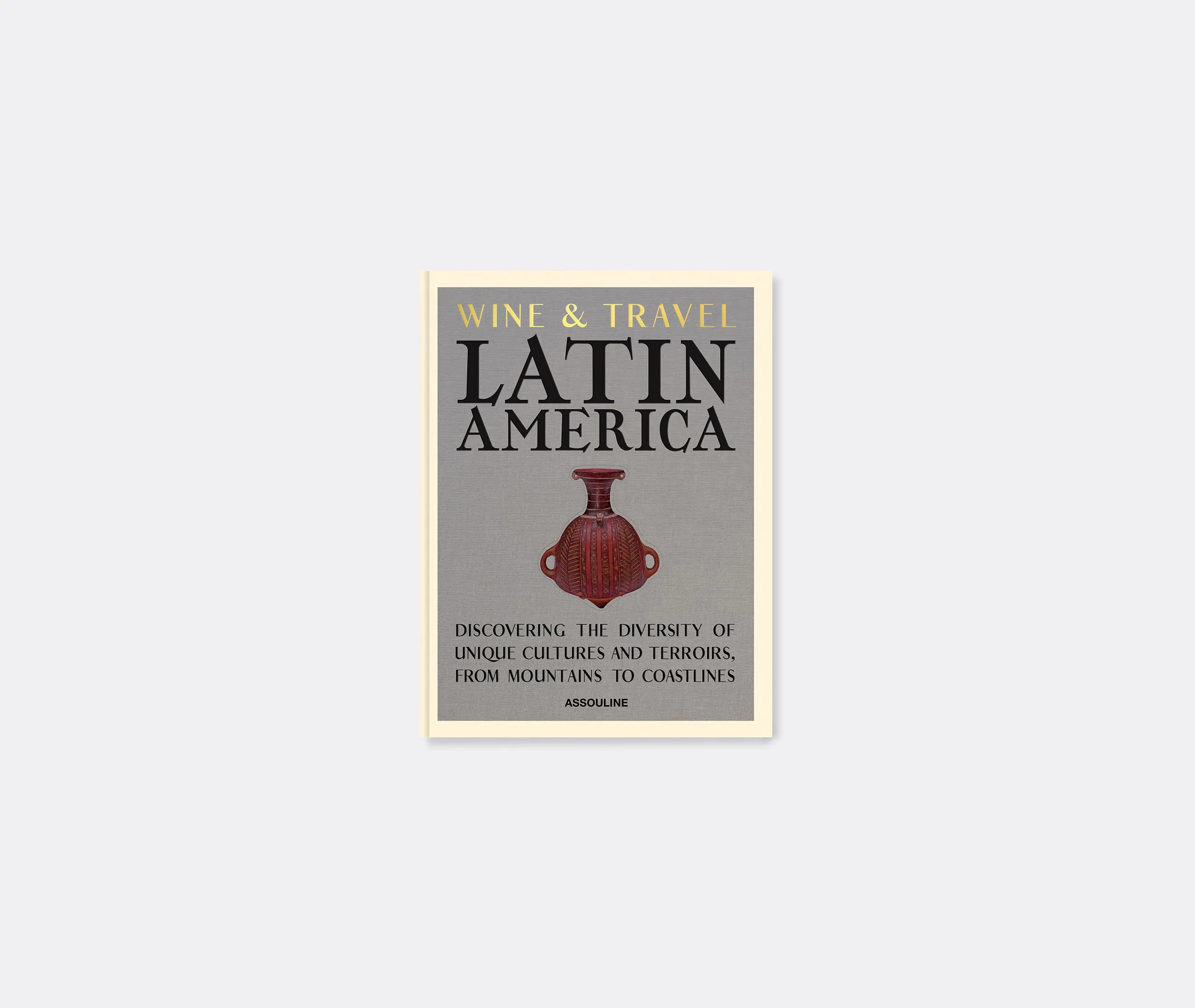 Wine & Travel Latin America Hardcover Book - Multicolour, Linen product