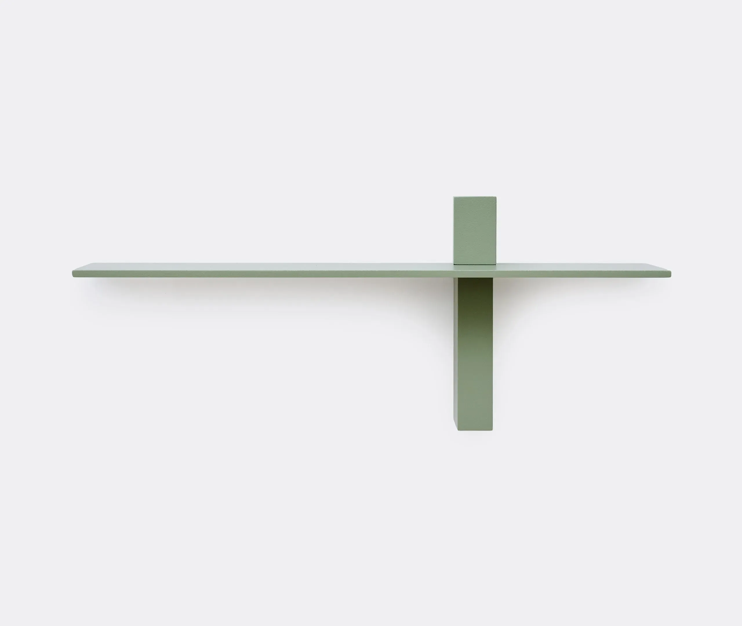 Two-Part Display Shelf - Cement Grey