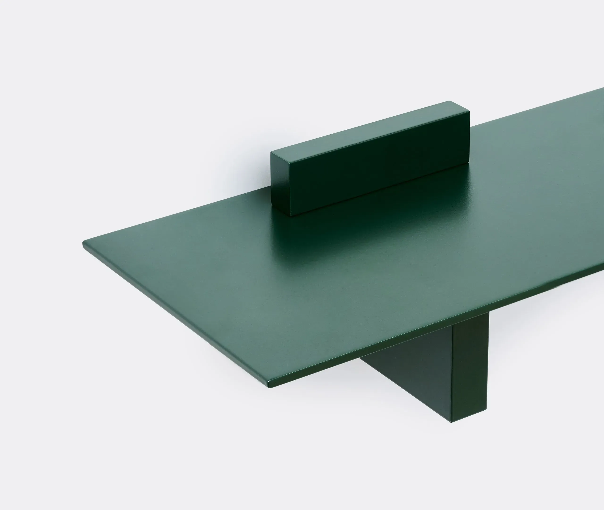 Two-Part Display Shelf - Green