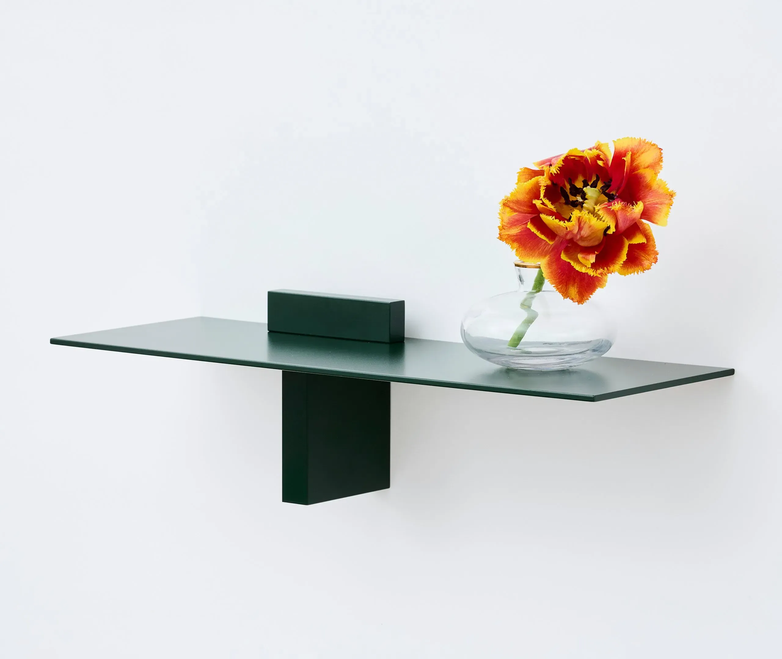Two-Part Display Shelf - Green