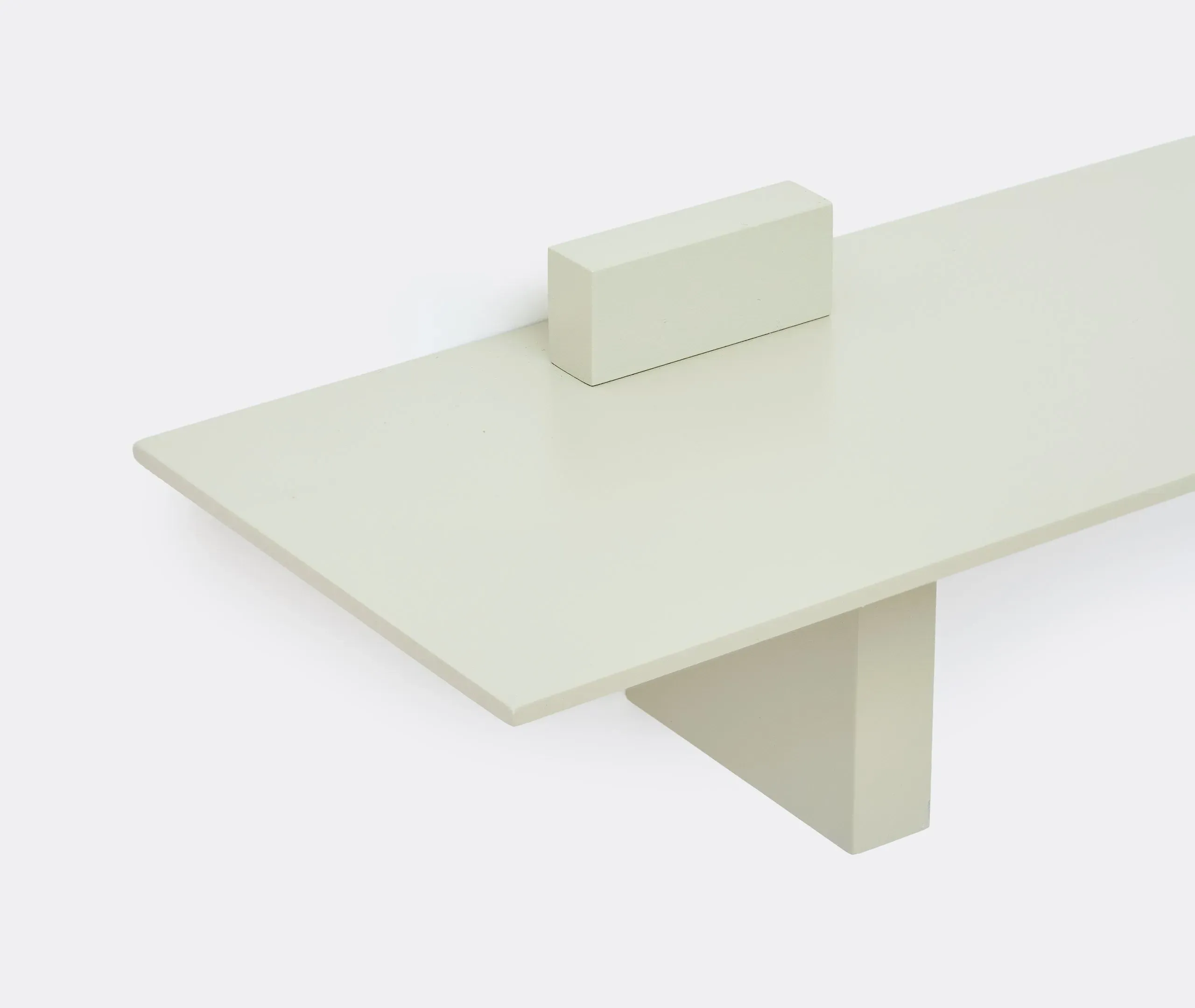 Two-Part Display Shelf - Pebble Grey