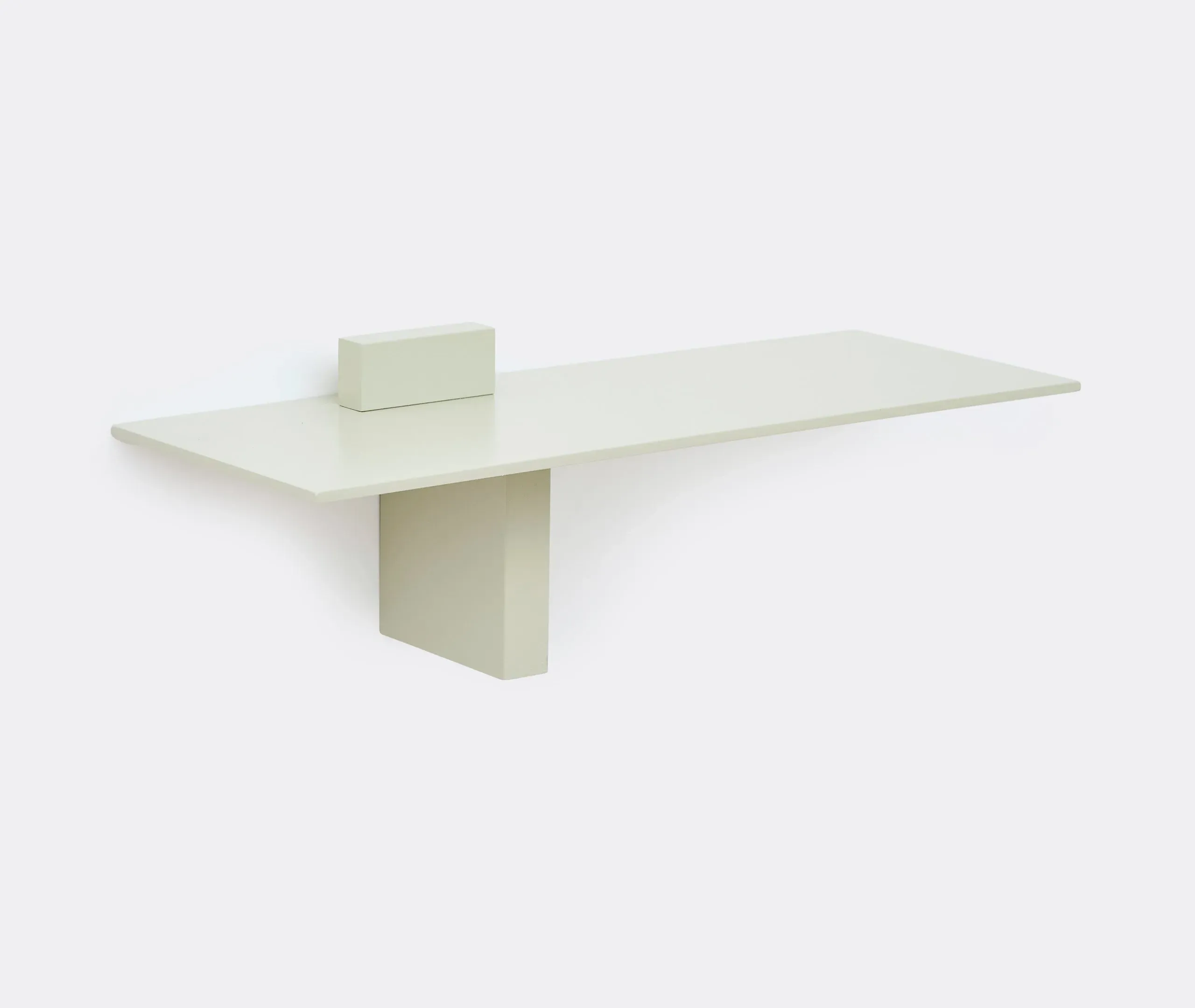 Two-Part Display Shelf - Pebble Grey