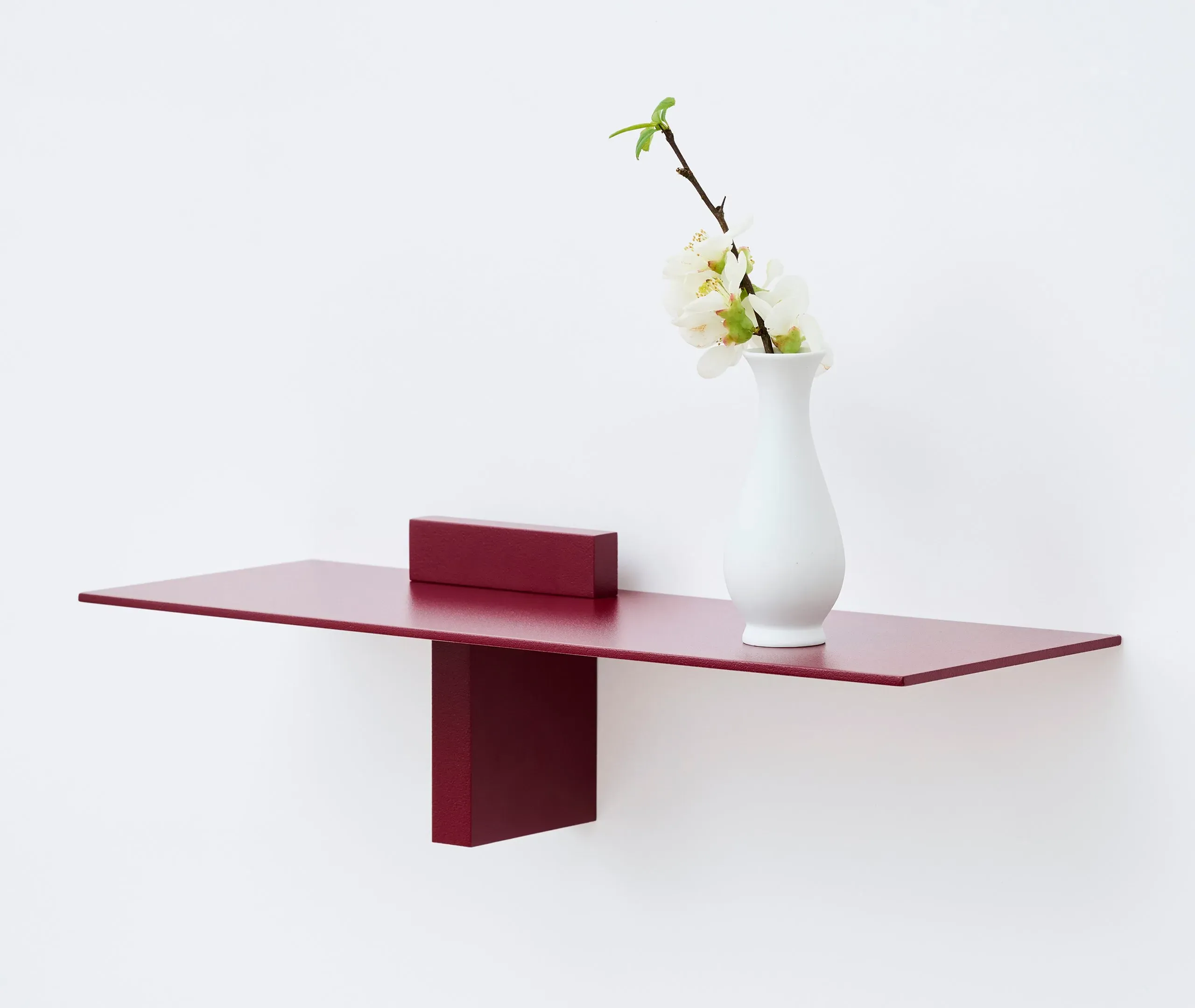 Two-Part Display Shelf - Red