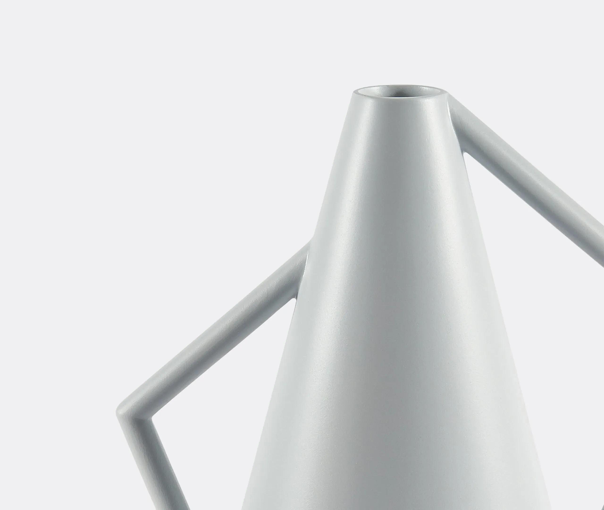 Large Decorative Vase - Grey, Ceramic