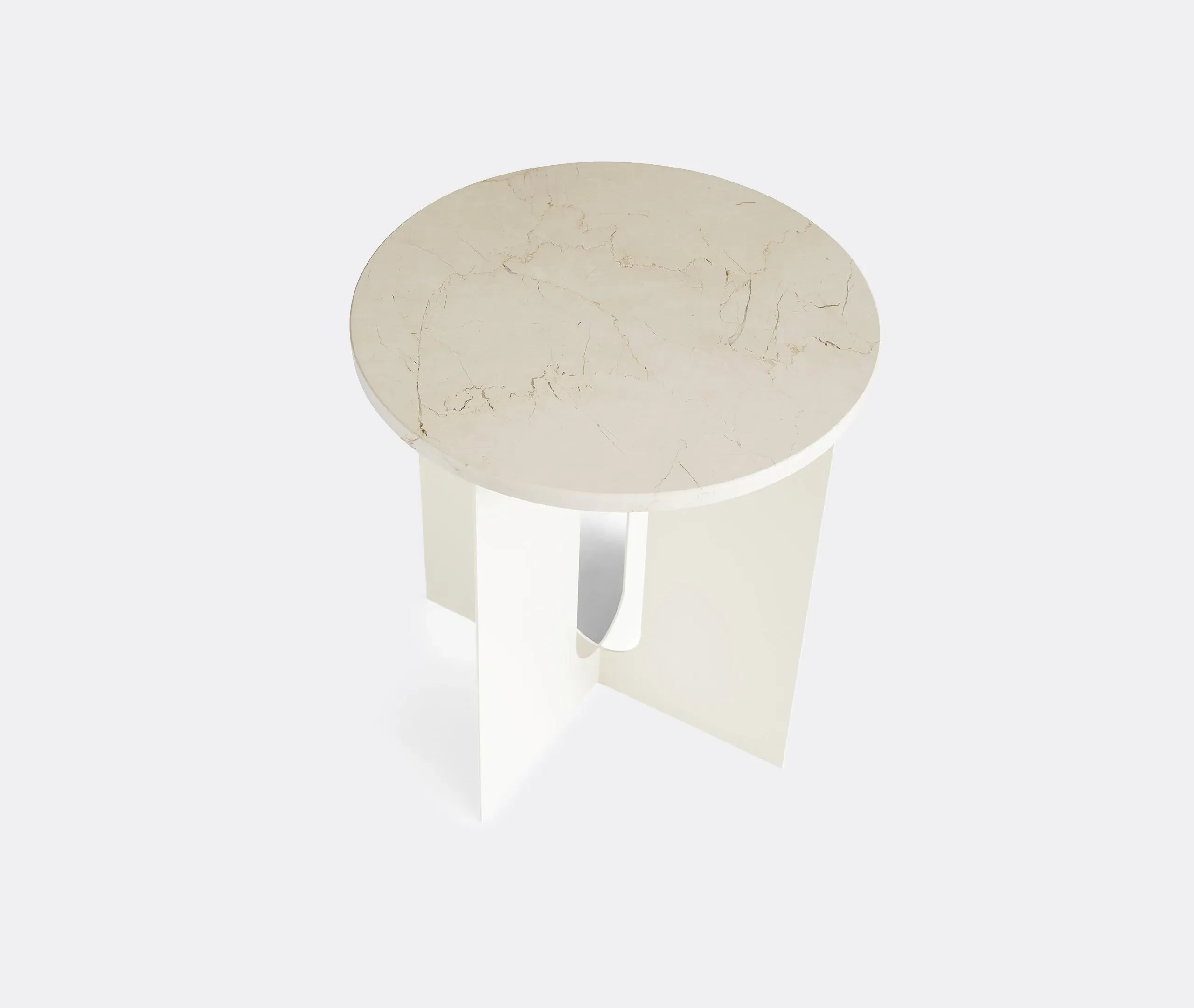 Androgyne Table Top - Ivory, Marble
