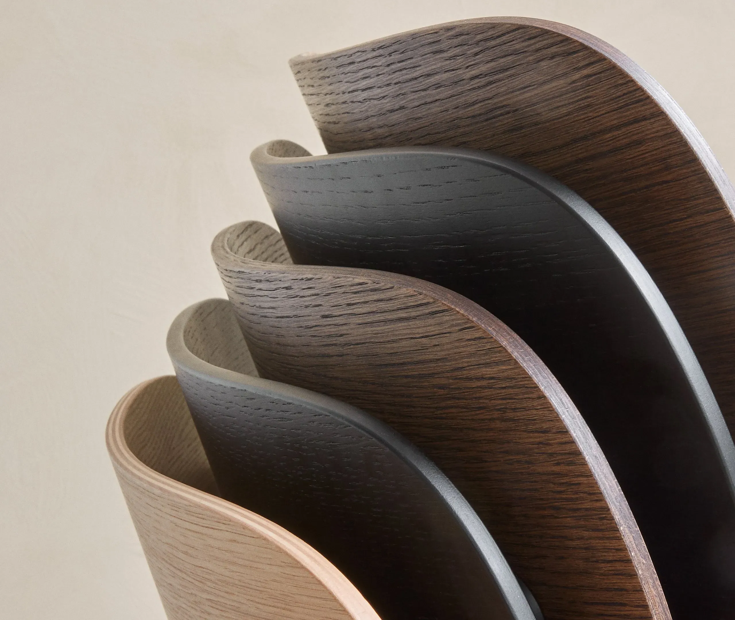 Armchair with Steel Base - Brown, Oak