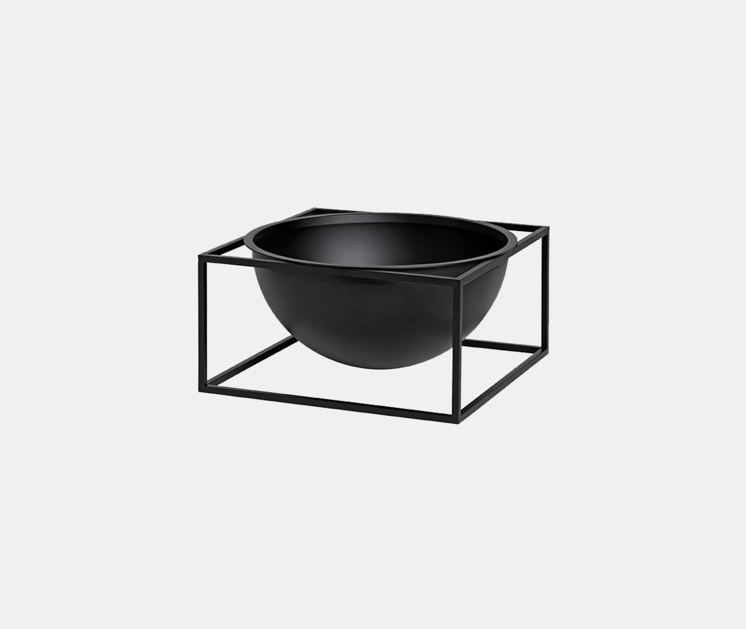 Kubus Large Centerpiece Bowl - Black