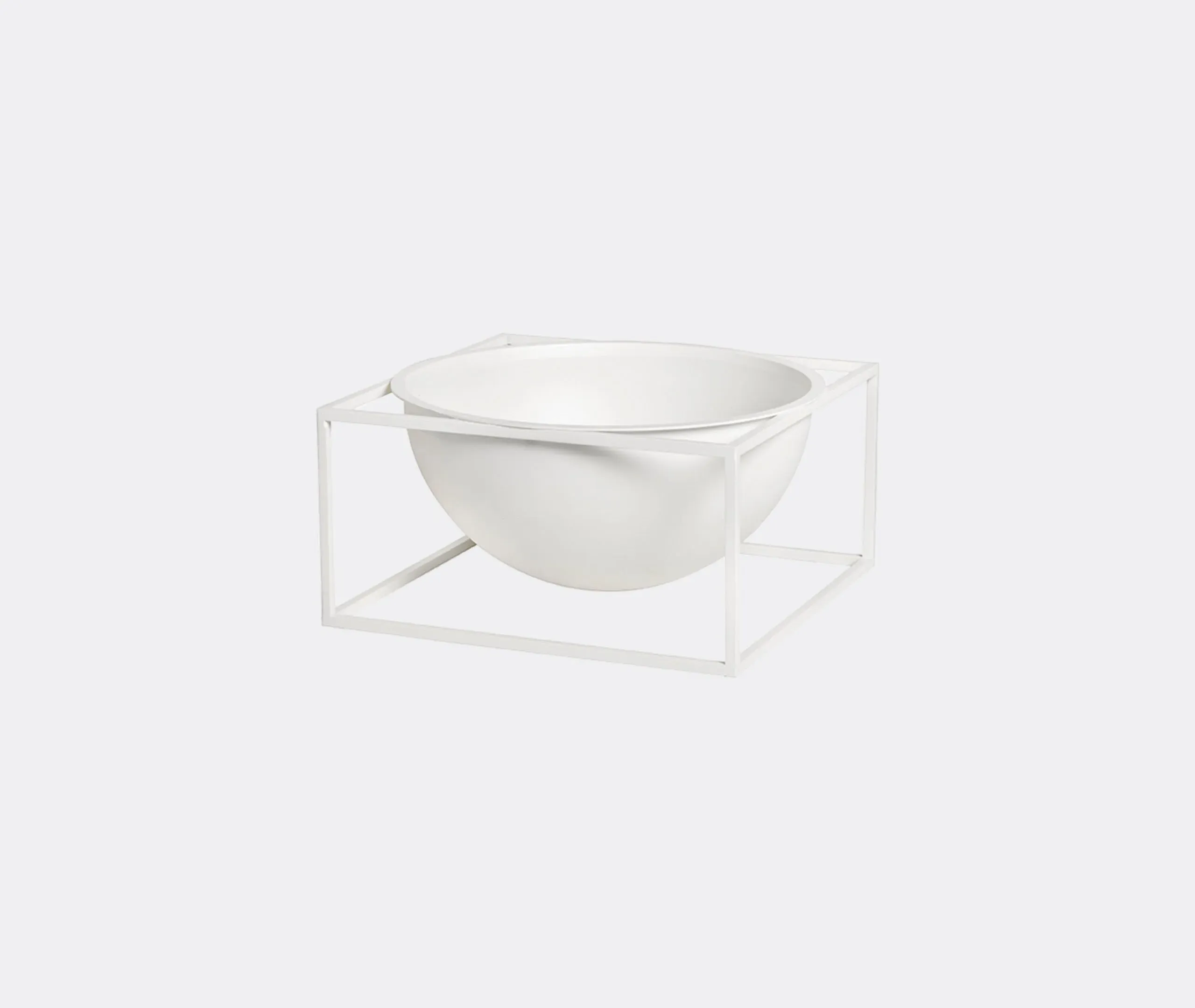 Kubus Large Centerpiece Bowl - White