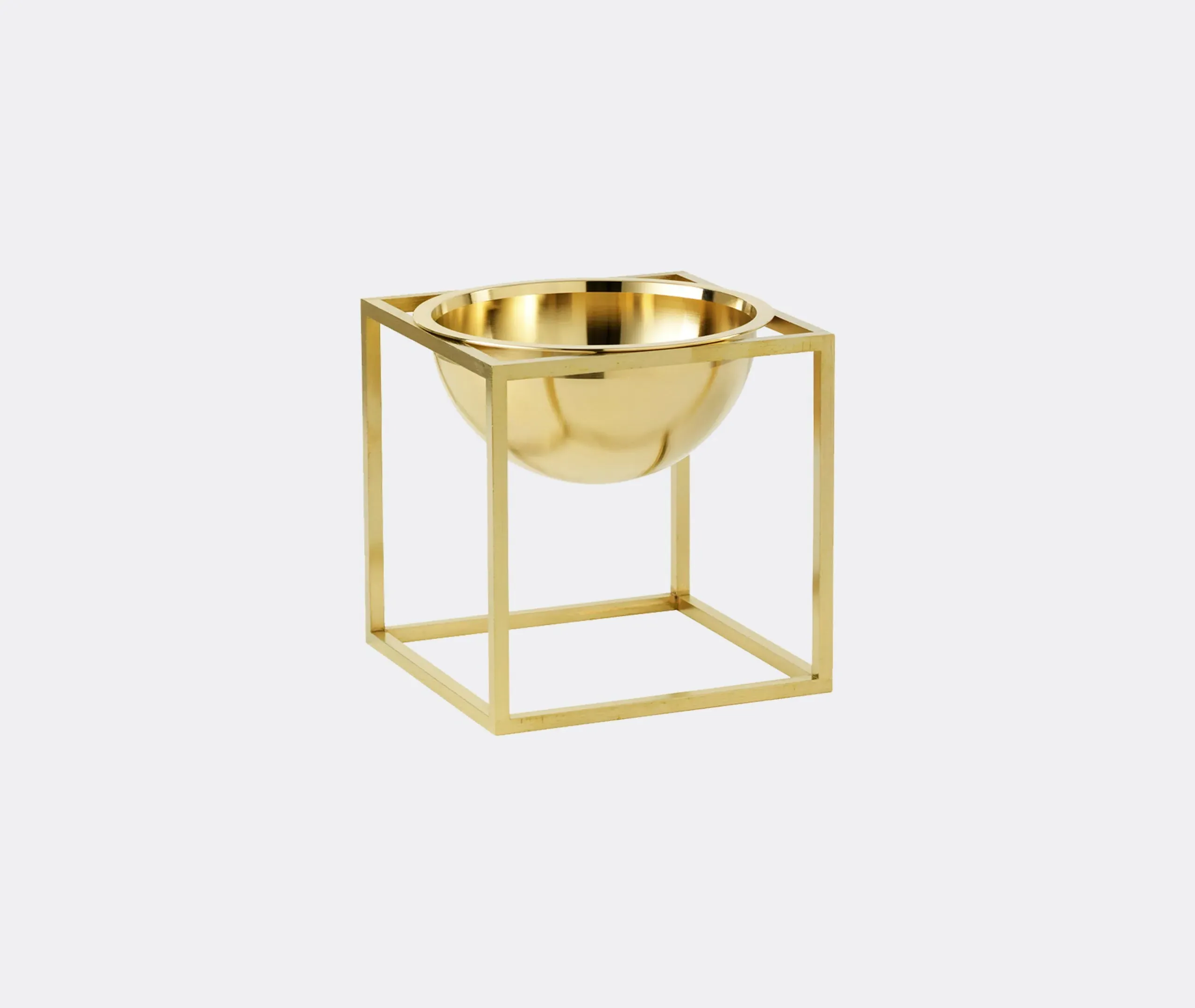 Kubus Small Bowl - Gold, Metal