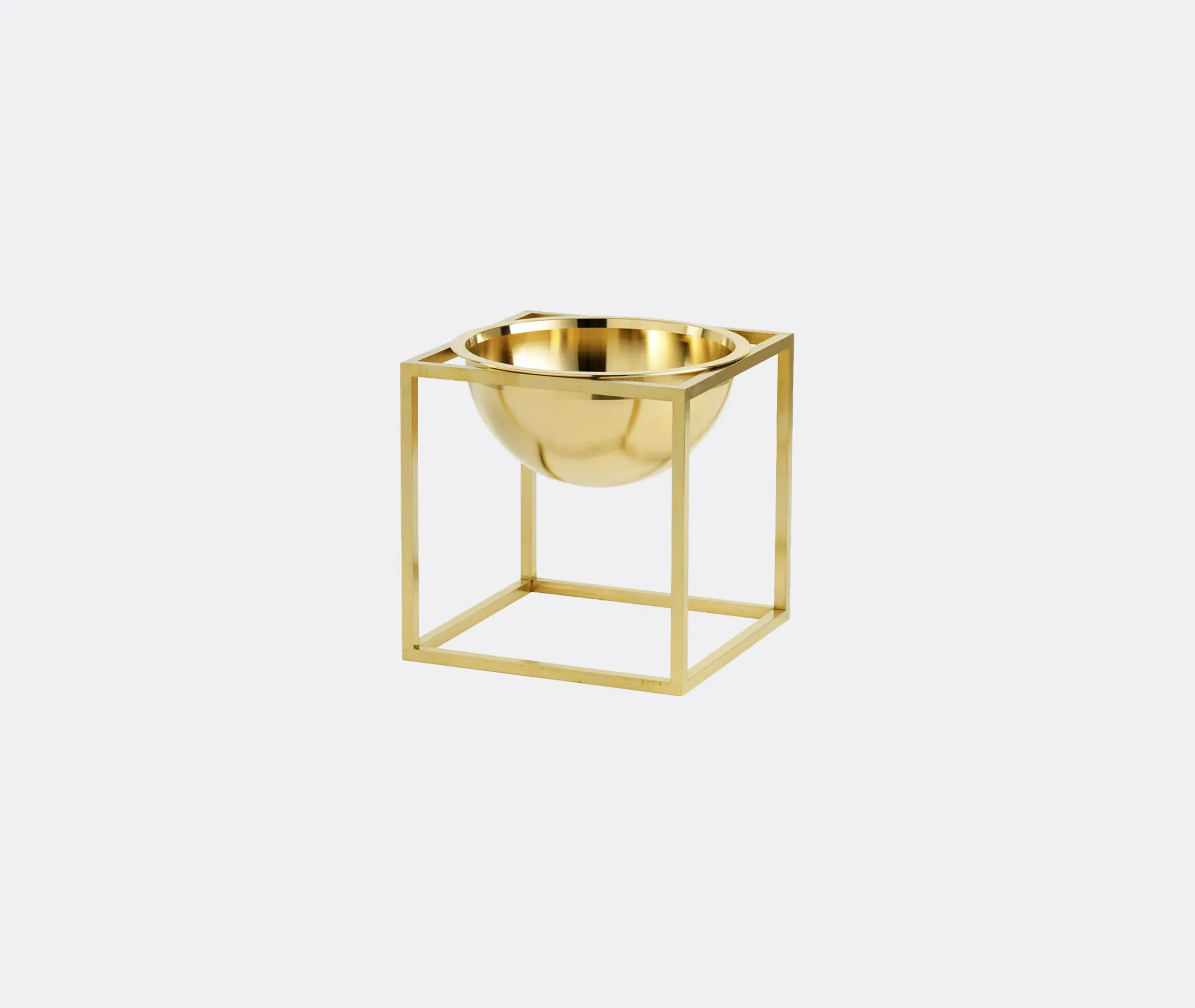 Kubus Small Bowl - Gold, Metal