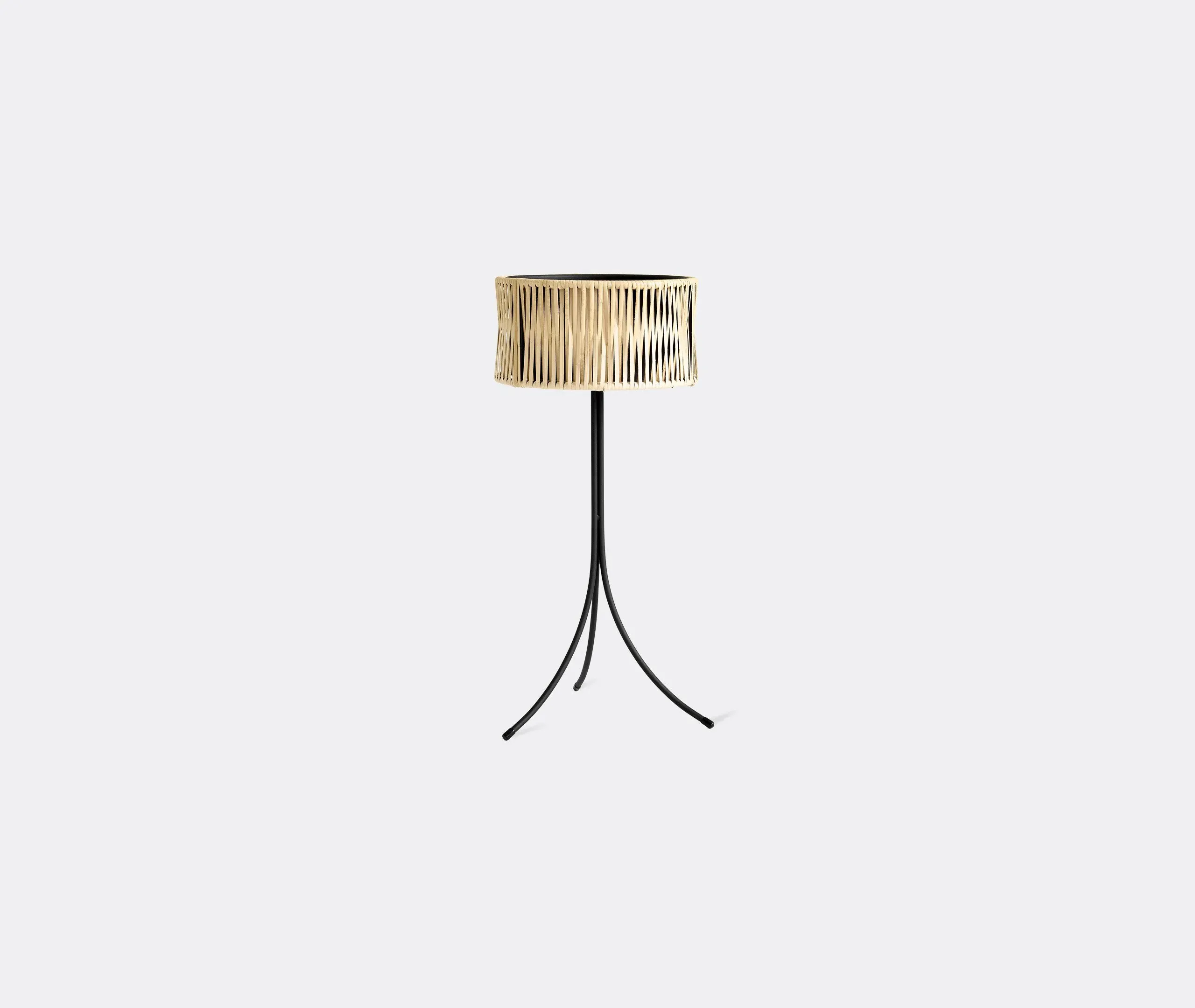 Large Planter Stand - Black, Rattan