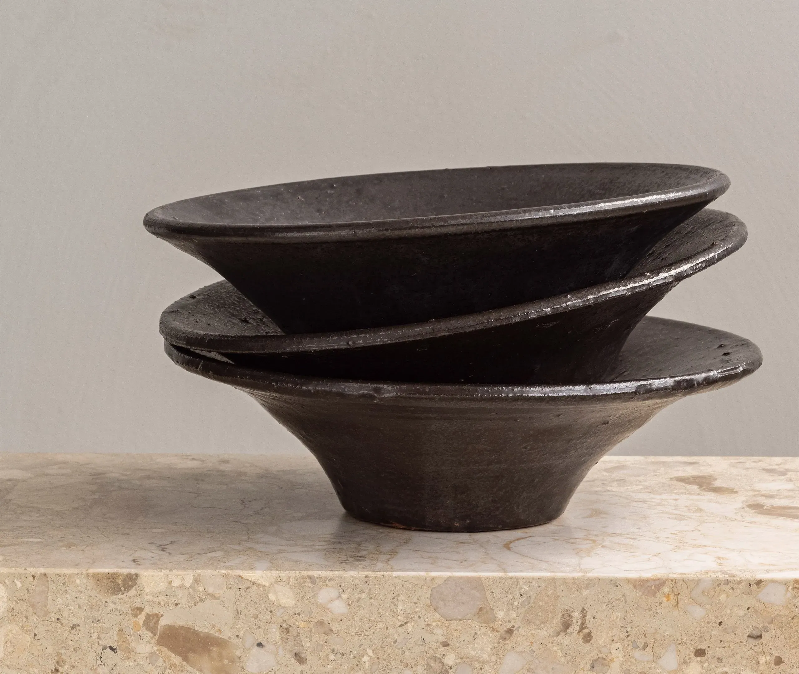 Large Serving Bowl - Mocha, Stoneware