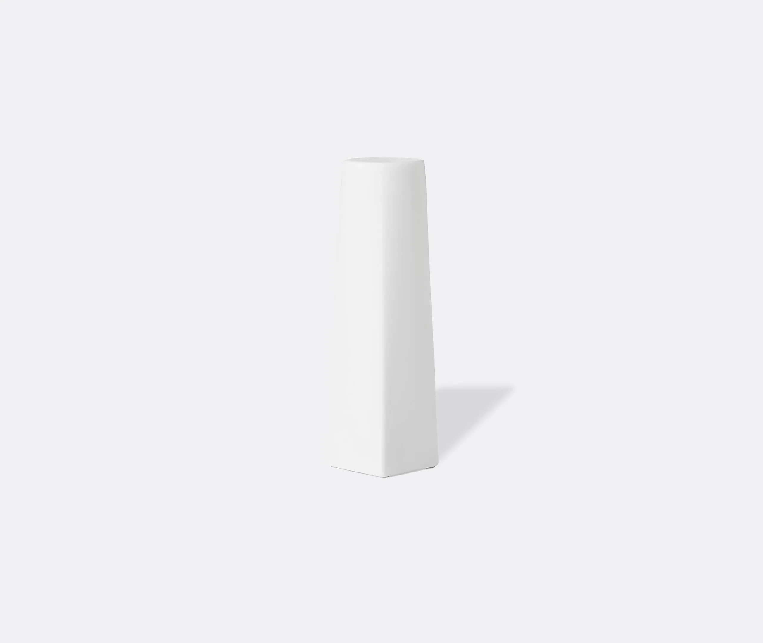 LED Flameless Candle with Dimmer - White, Bone China