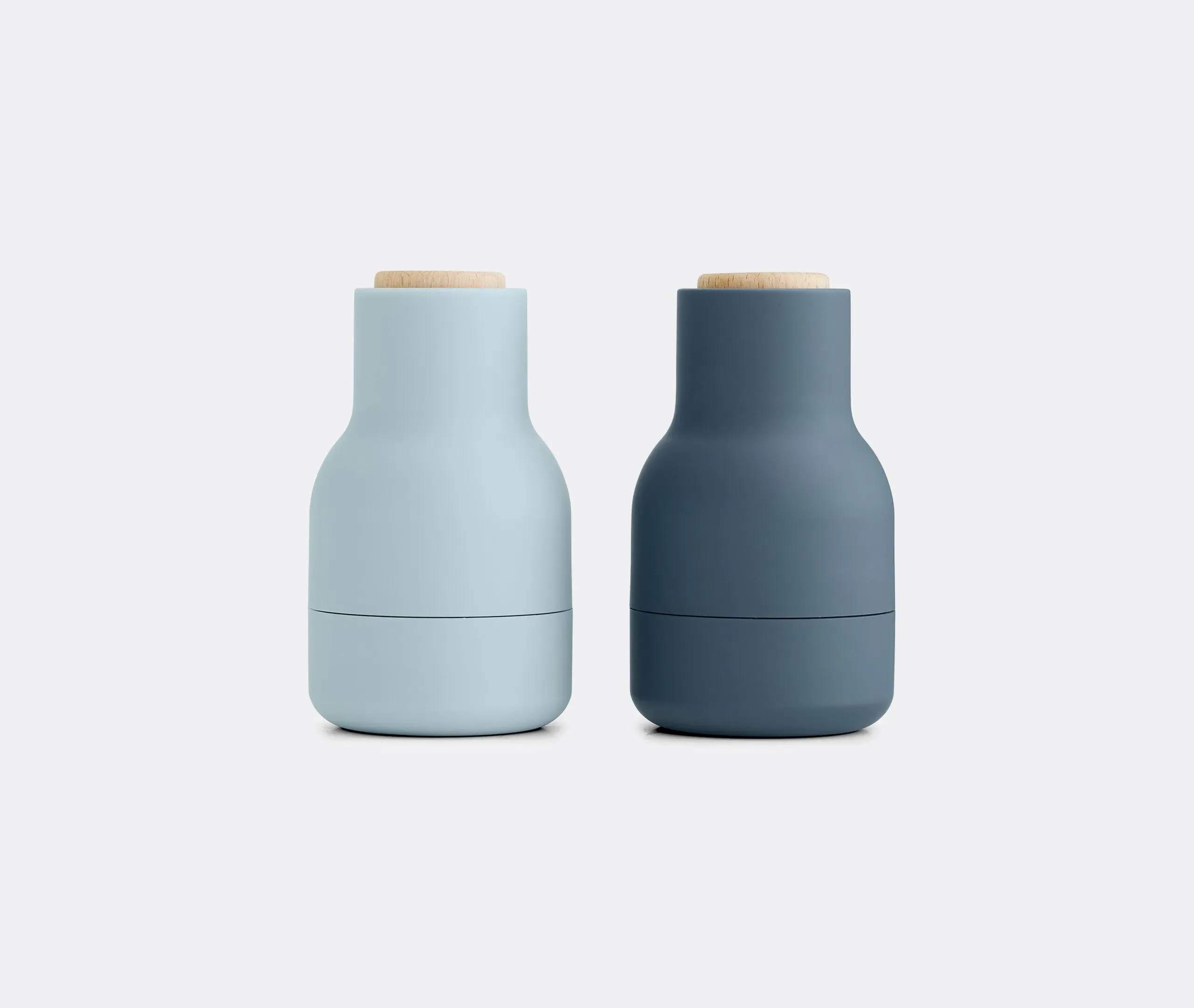 Set of 2 Spice Grinders - Blue, Ceramic