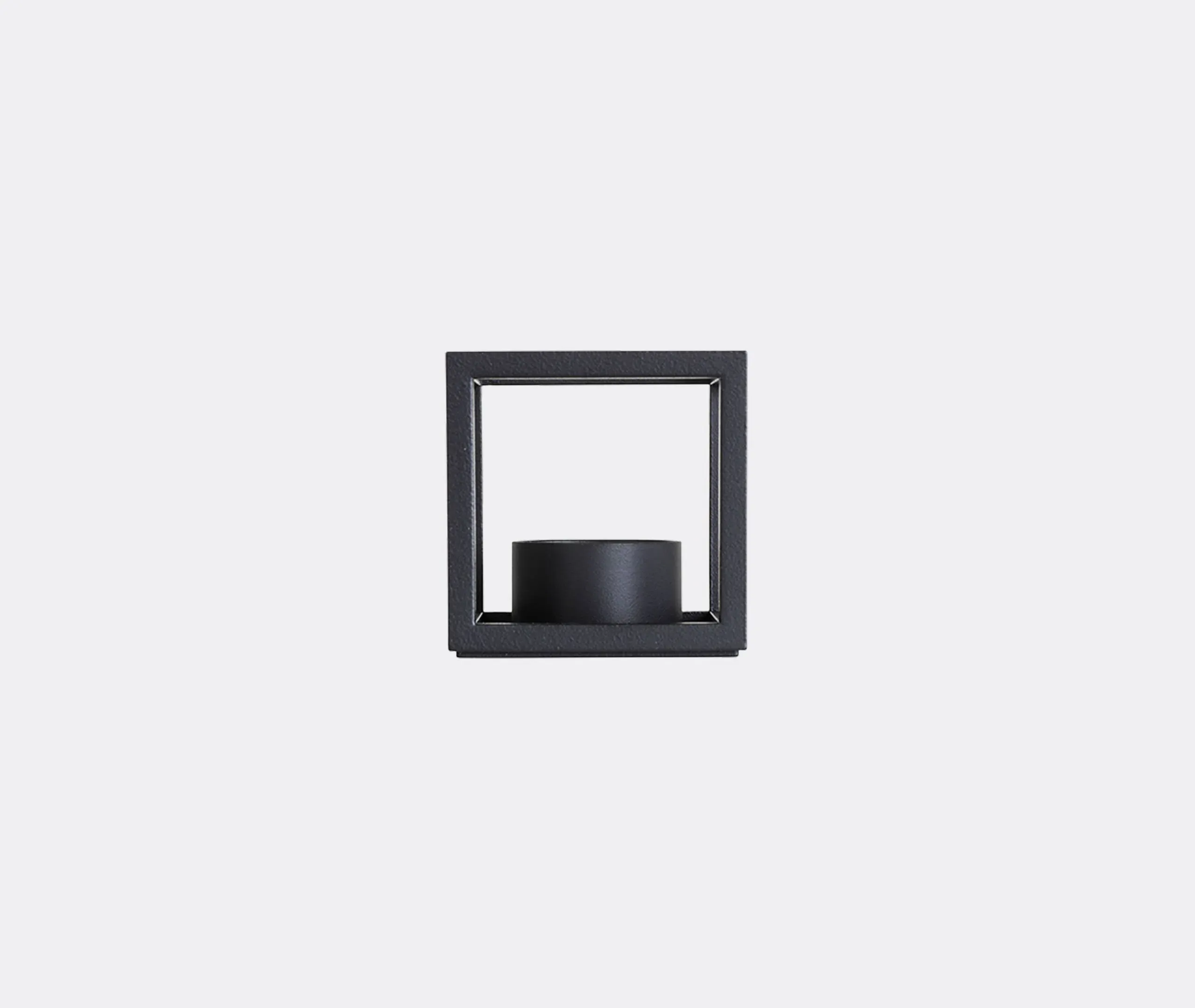 Tealight Candleholder - Black, Powder-Coated image