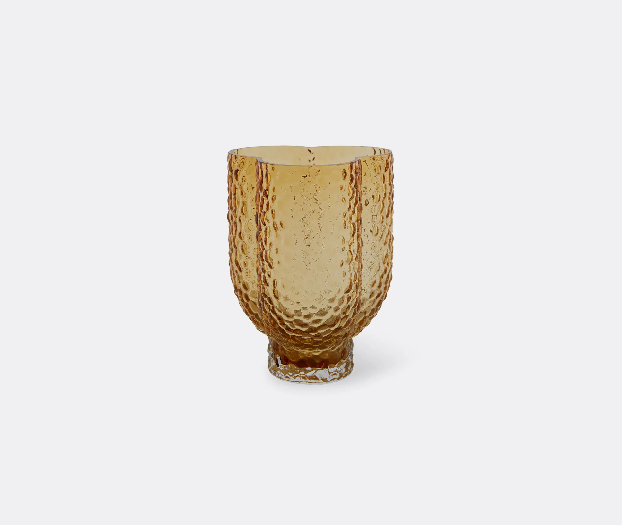 Arura Trio Vase - Amber, Glass product