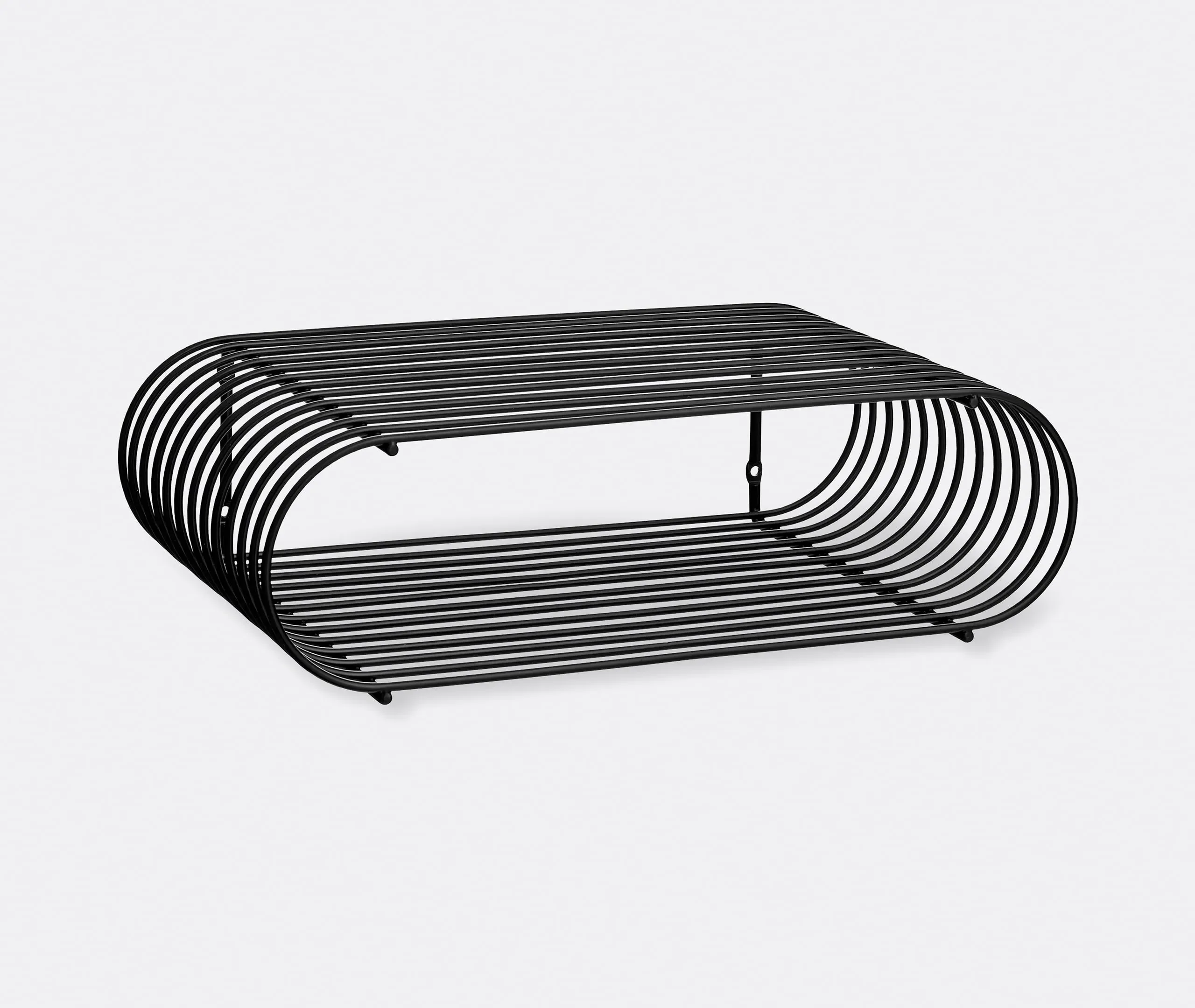 Curva Circular Shelf - Black, Steel product