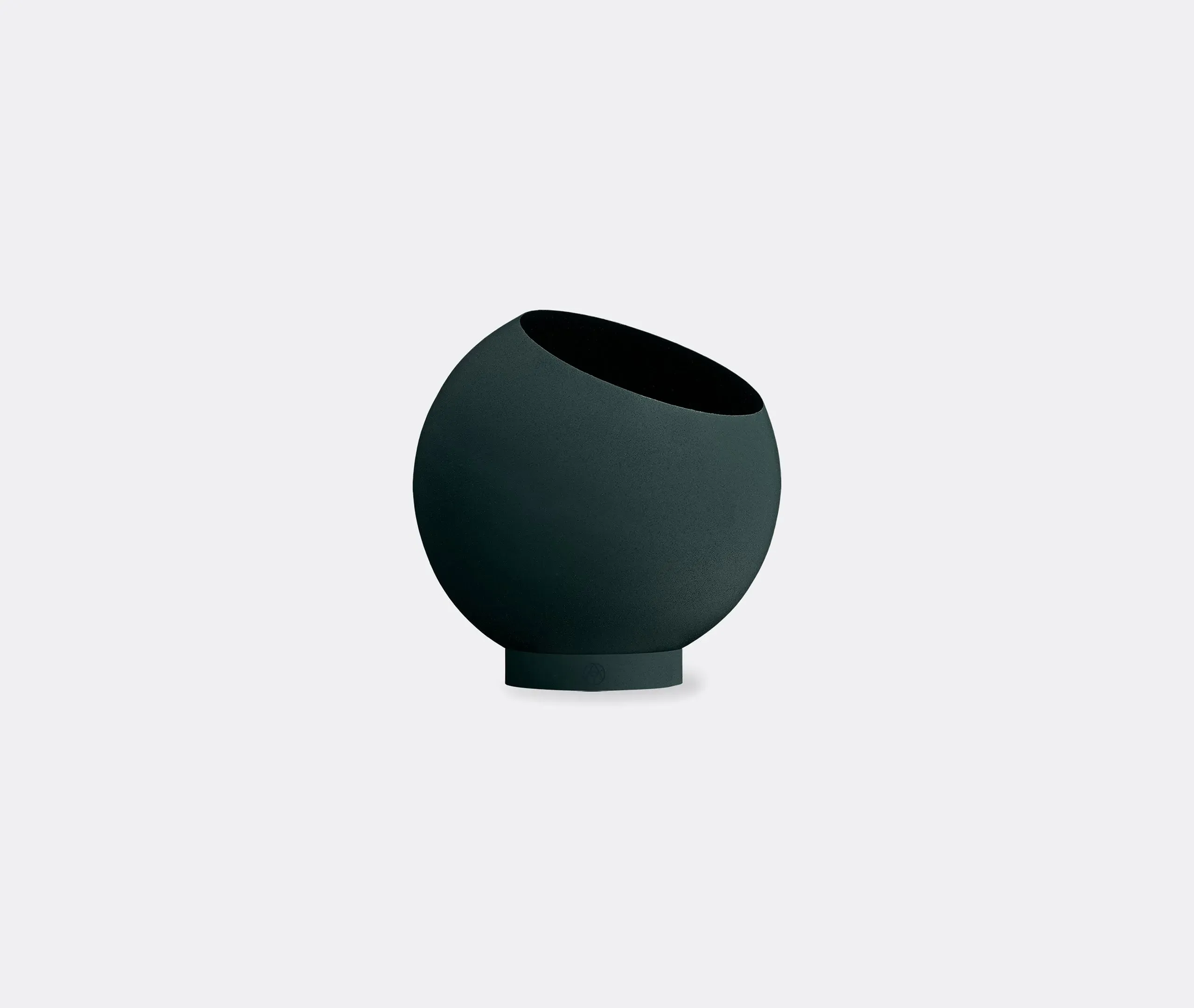 Globe Small Flowerpot with Stand - Forest Green product