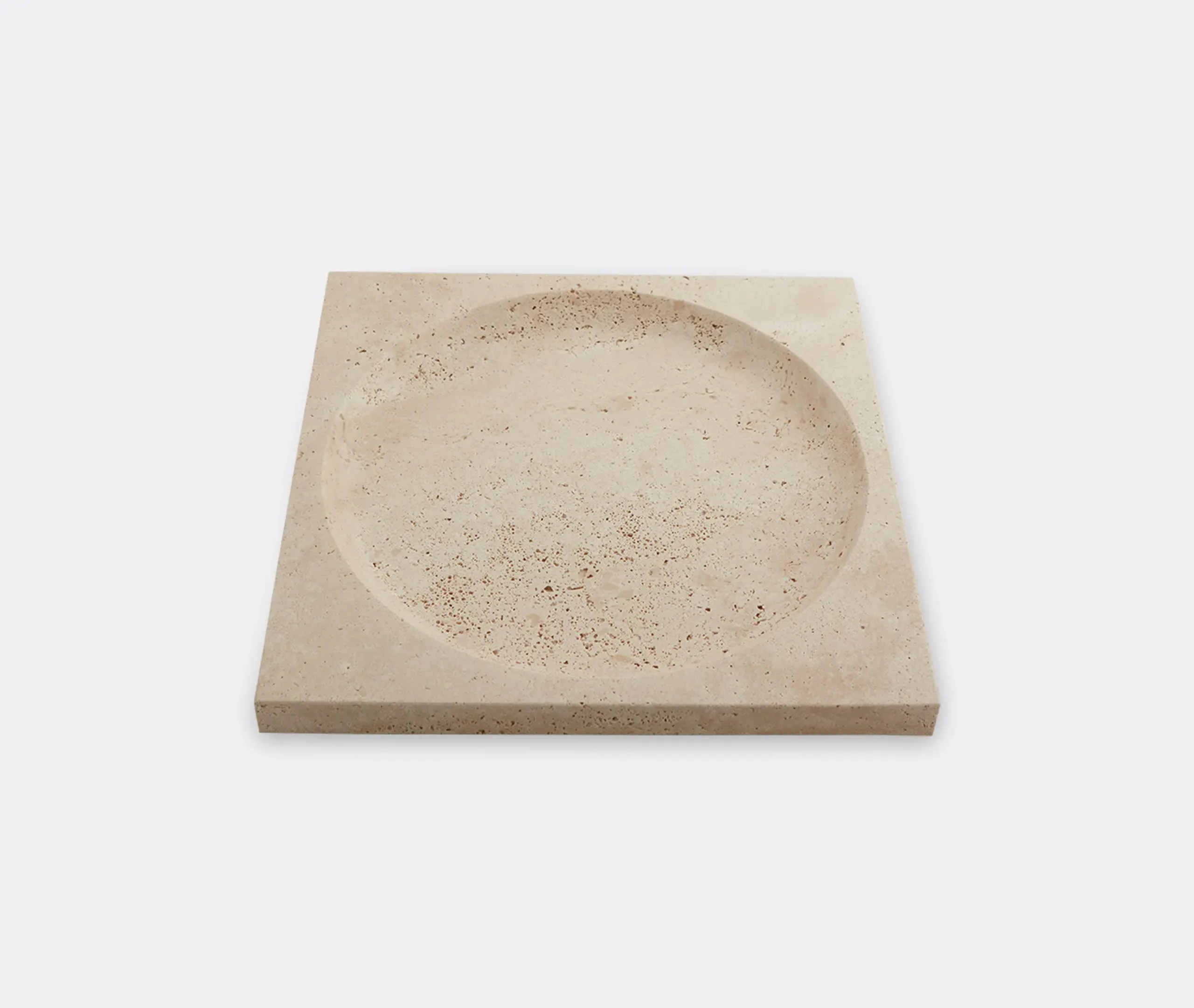Regina Square Serving Dish - Travertine