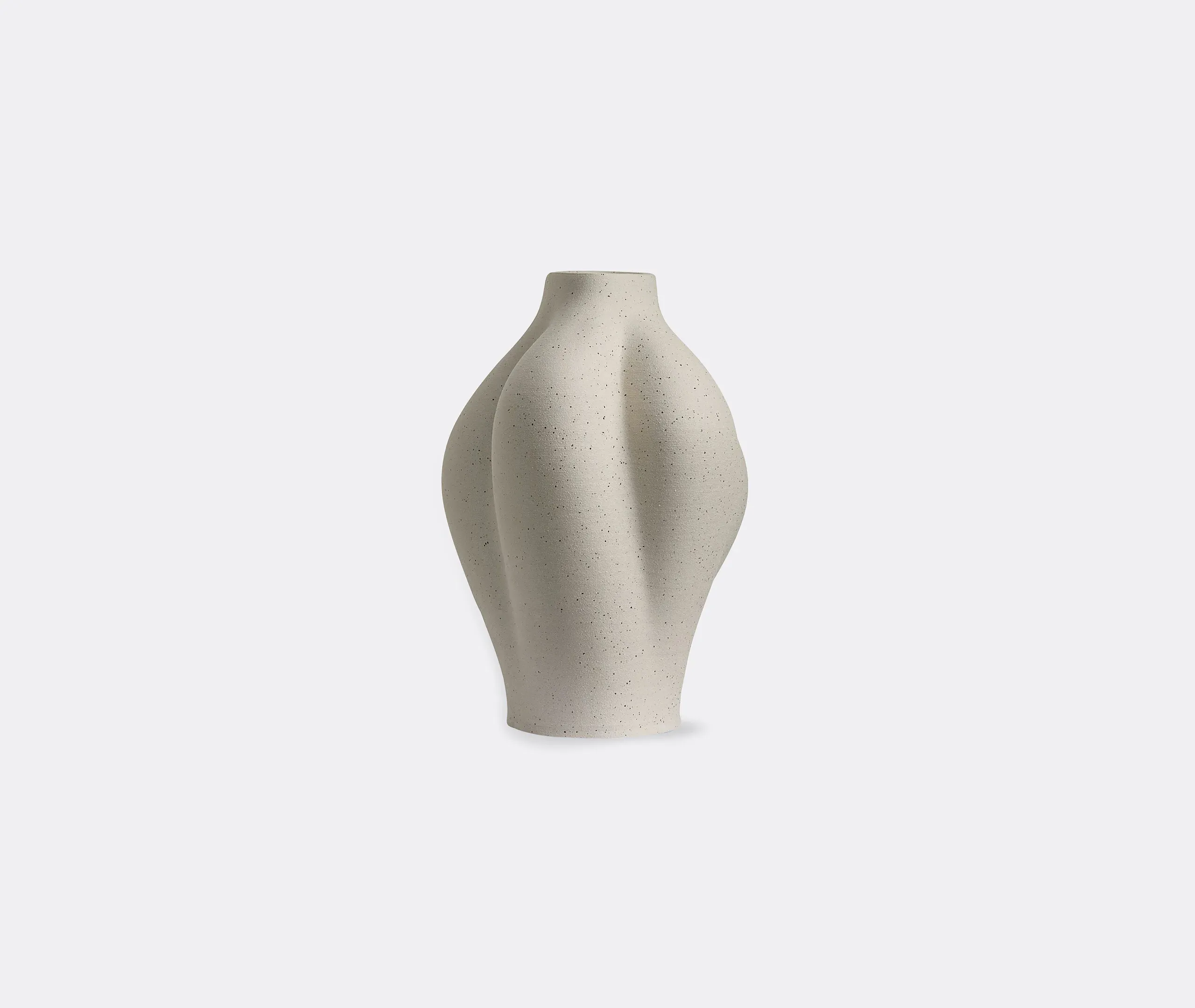 Saltare Small Vase - Cream, Stoneware alternate view